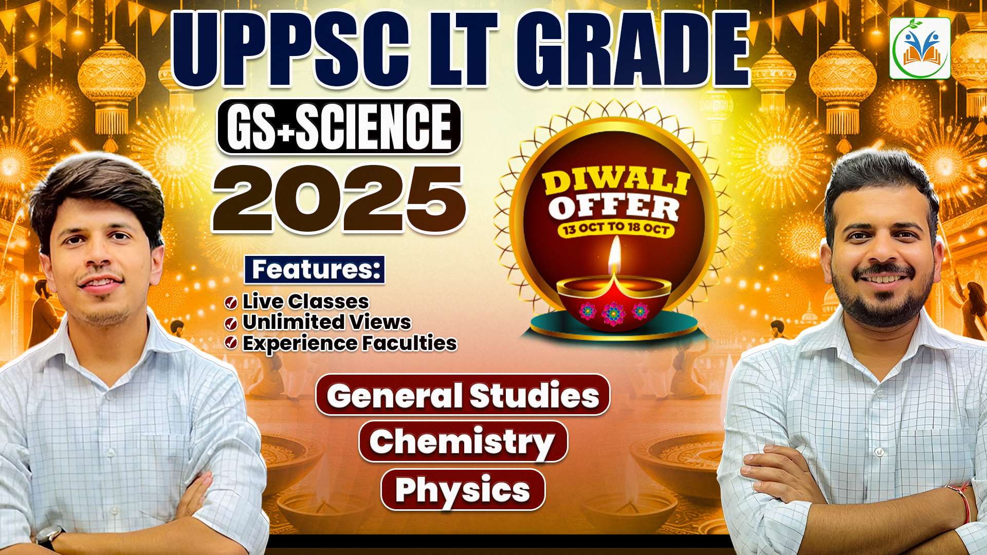 UPPSC LT Grade (GS + Science) 2025 – Complete Batch