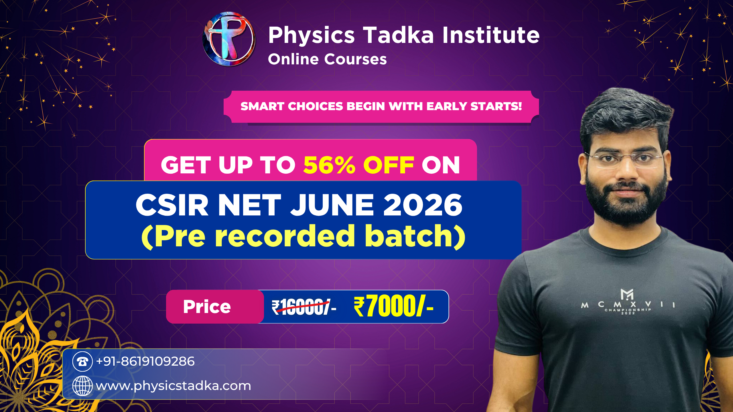 CSIR NET JUNE 2026 (Pre recorded batch)