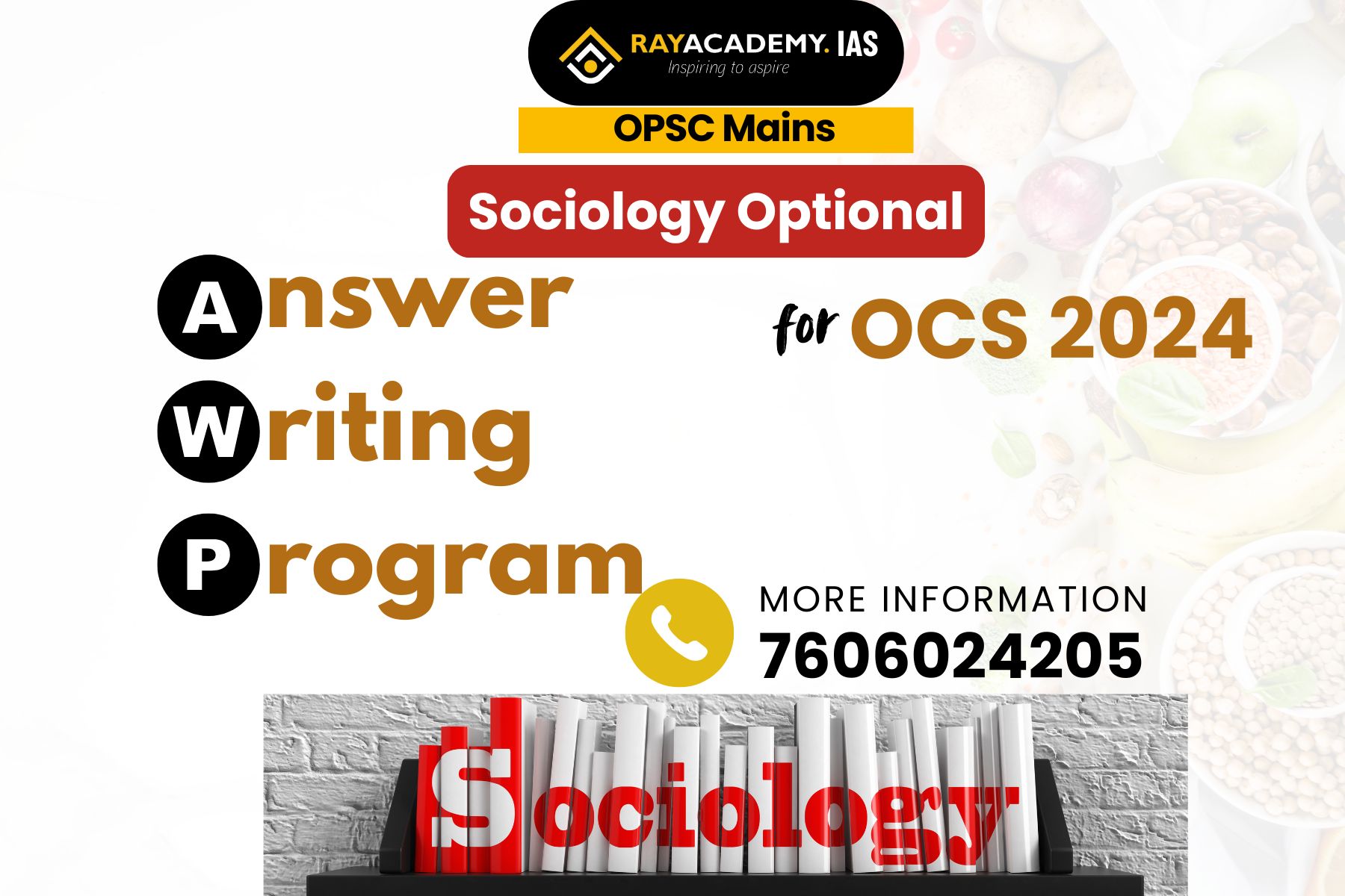 Sociology Mains Answer Writing Program AWP OCS 2024