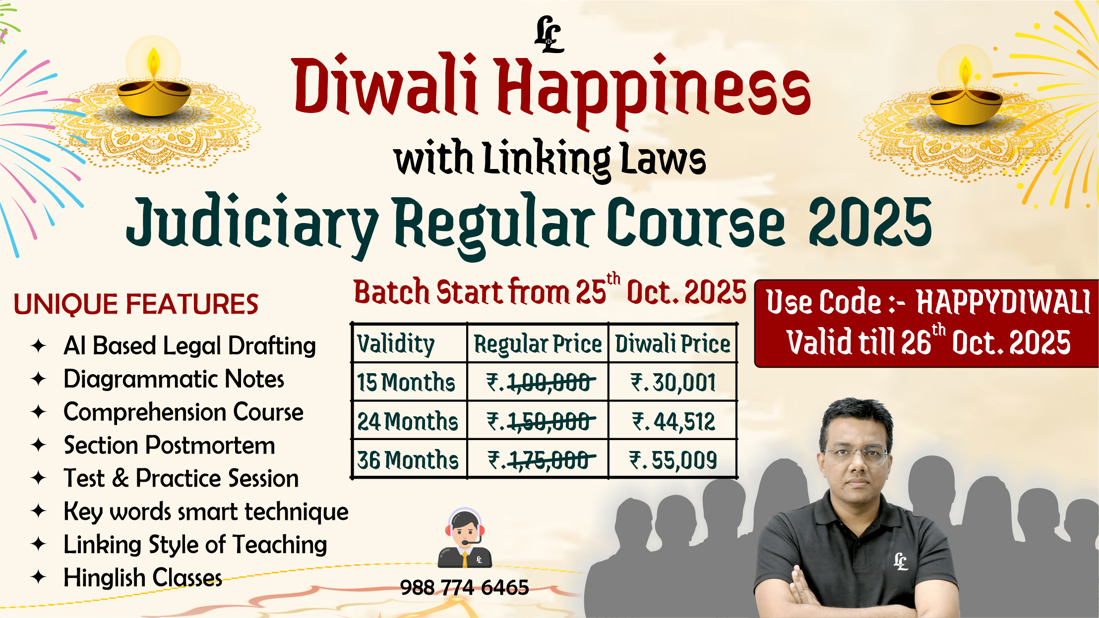 Judiciary Regular Course 2025 (with Advocacy Guidance , NET , AIBE , APP etc)