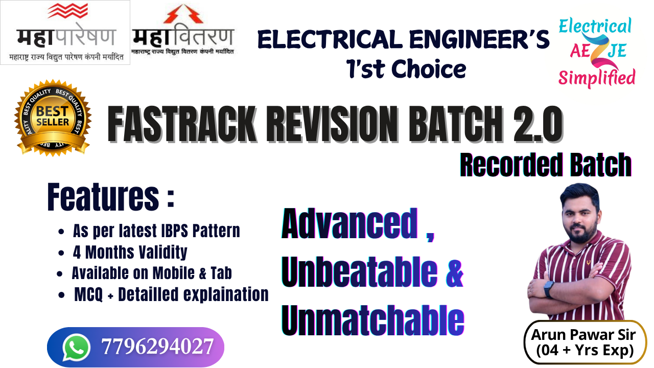 FASTRACK Revision Batch 2.0 
