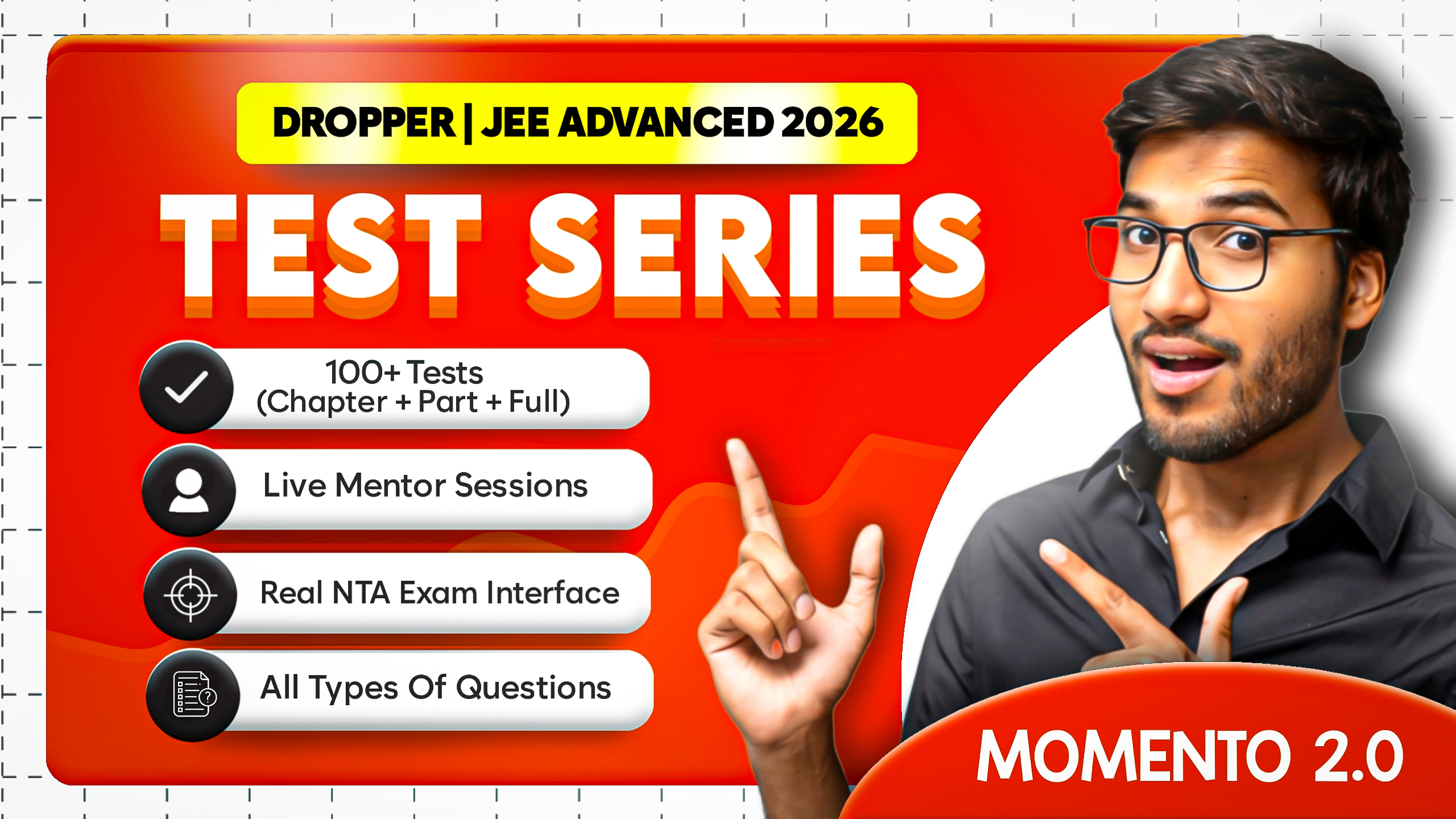 Dropper : JEE Advanced 2026 Test Series