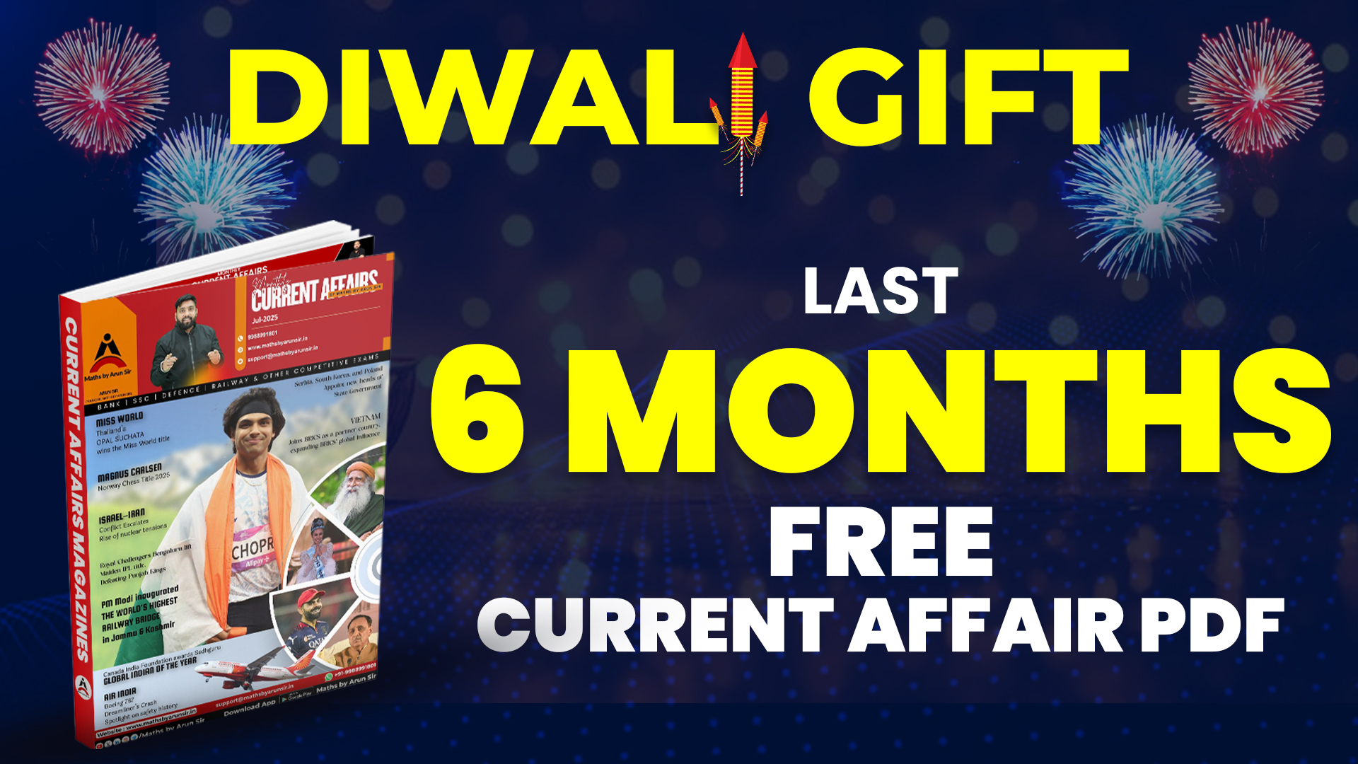 Free Current Affairs Magazine + Booklet + Booster PDF For All Banking Mains Exam