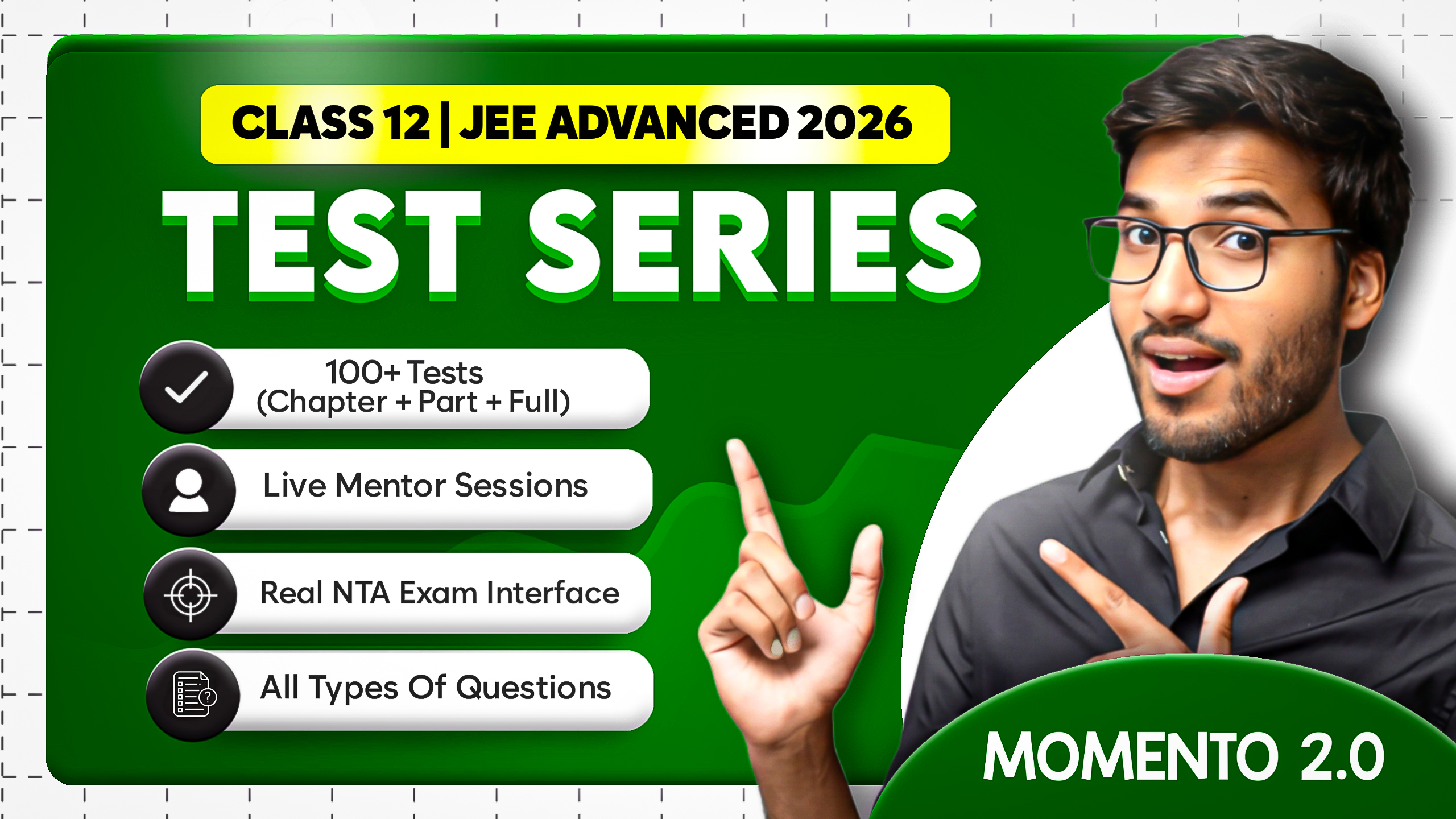 Class 12 : JEE Advanced 2026 Test Series