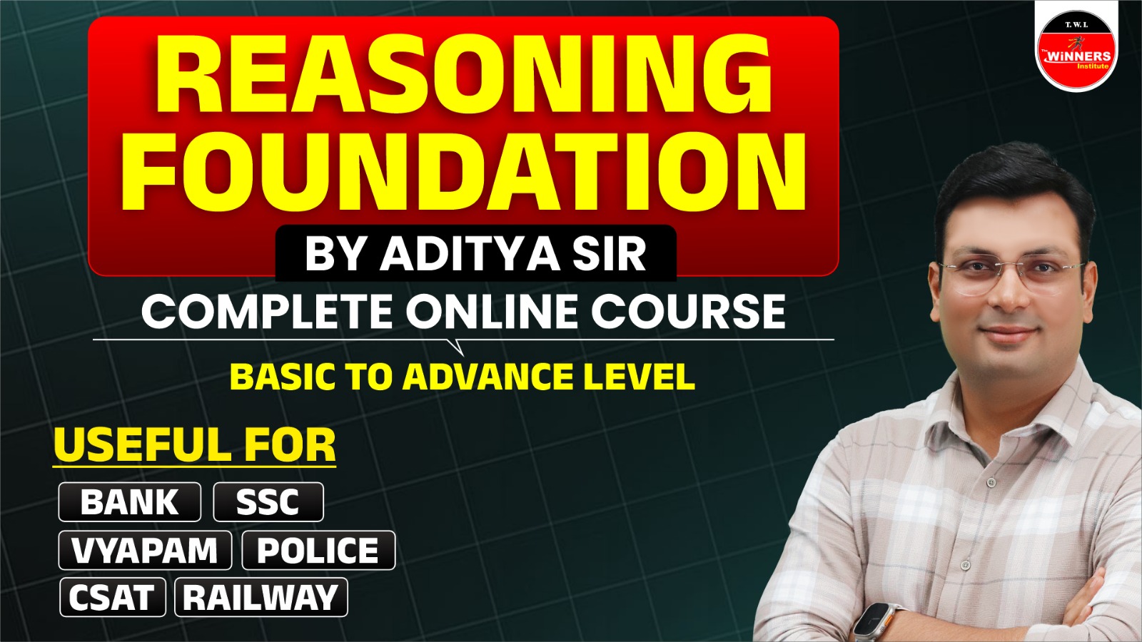 Reasoning Foundation Recorded Online Course By Aditya Sir (Code - RF0223) 