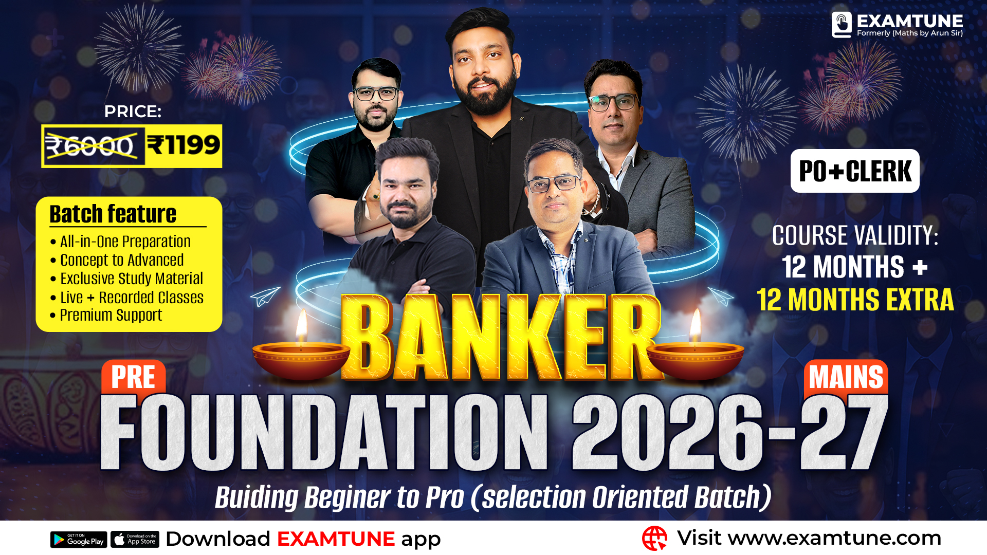 Complete Banker Foundations Batch For Beginners to Topper (Pre + Mains) 2026–27 