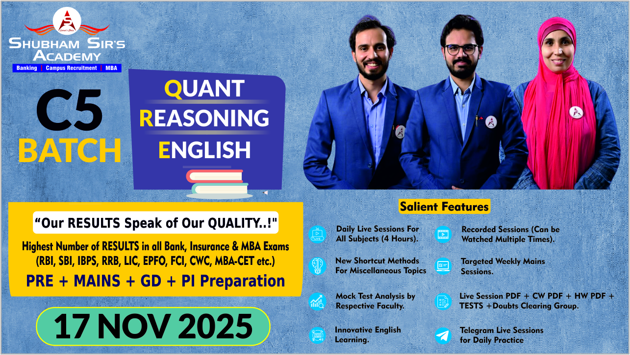 NEW C5 ONLINE BATCH (LIVE +RECORDED)