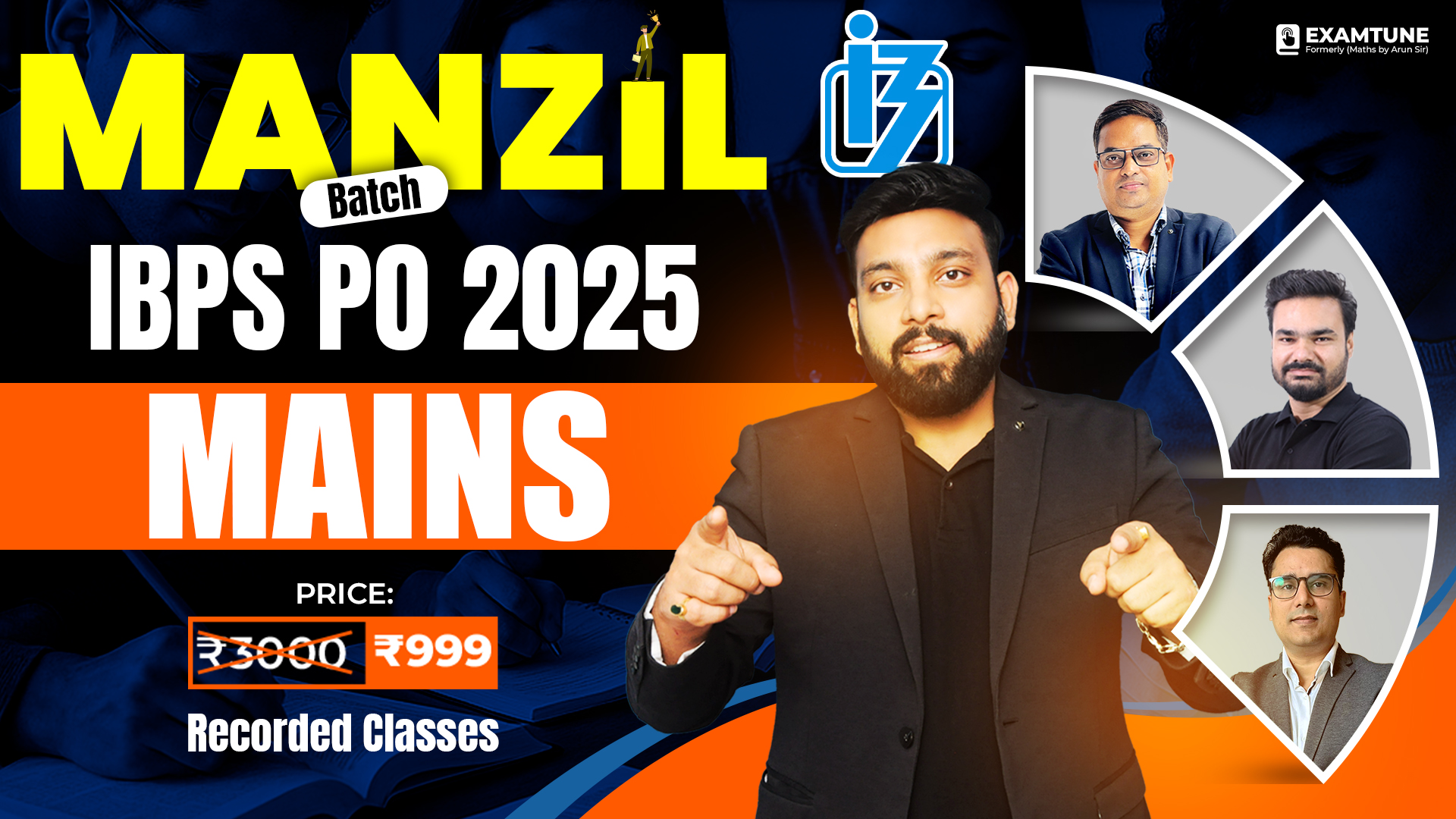 🚀 IBPS PO Mains – MANZIL Batch 2025