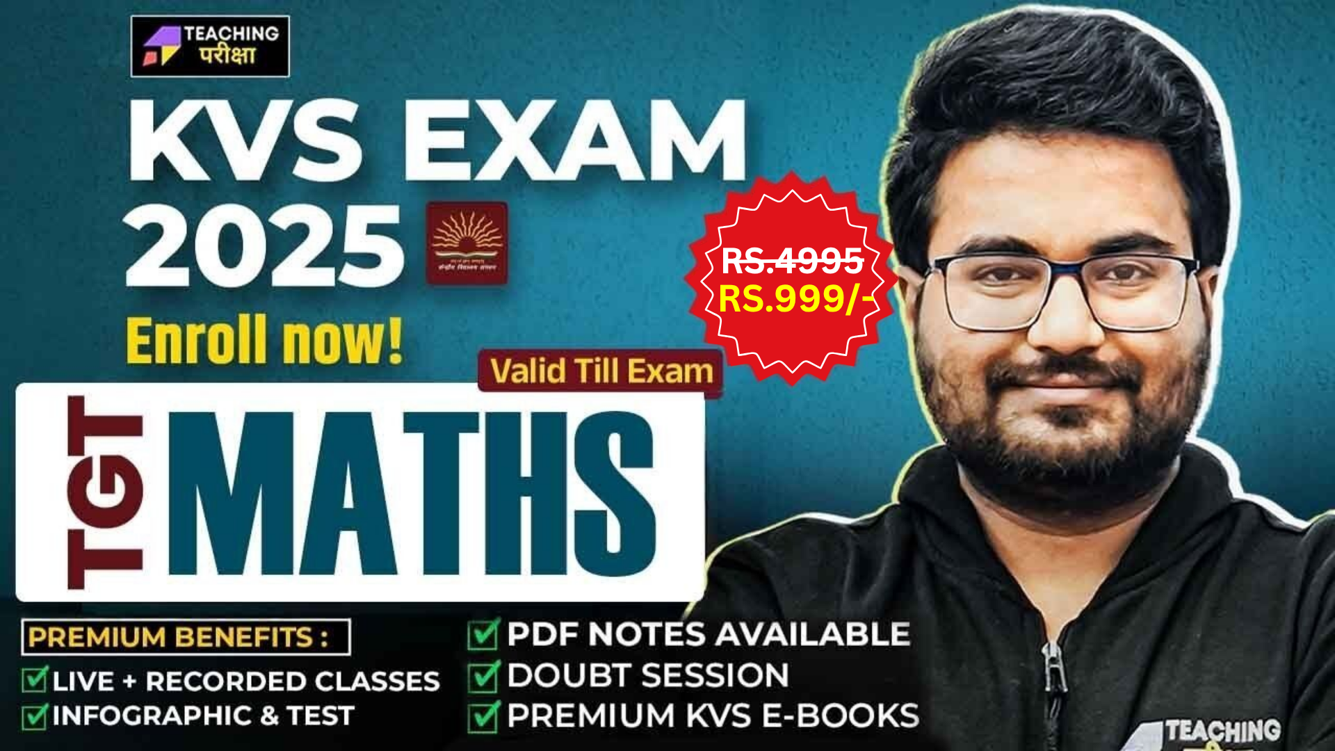 KVS TGT MATHS (2025 New Batch) 695667