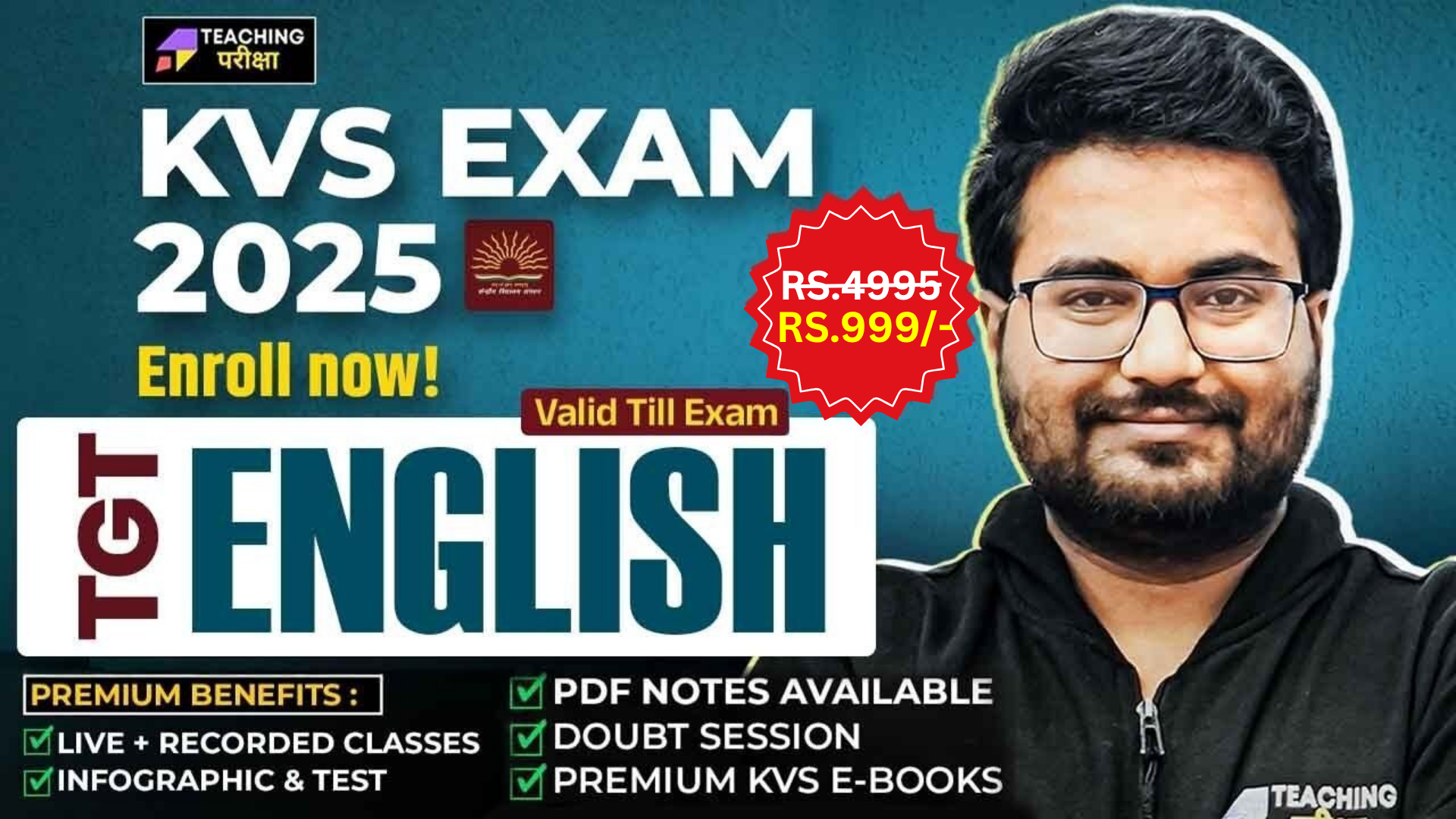 KVS TGT ENGLISH (2025 New Batch) 695674