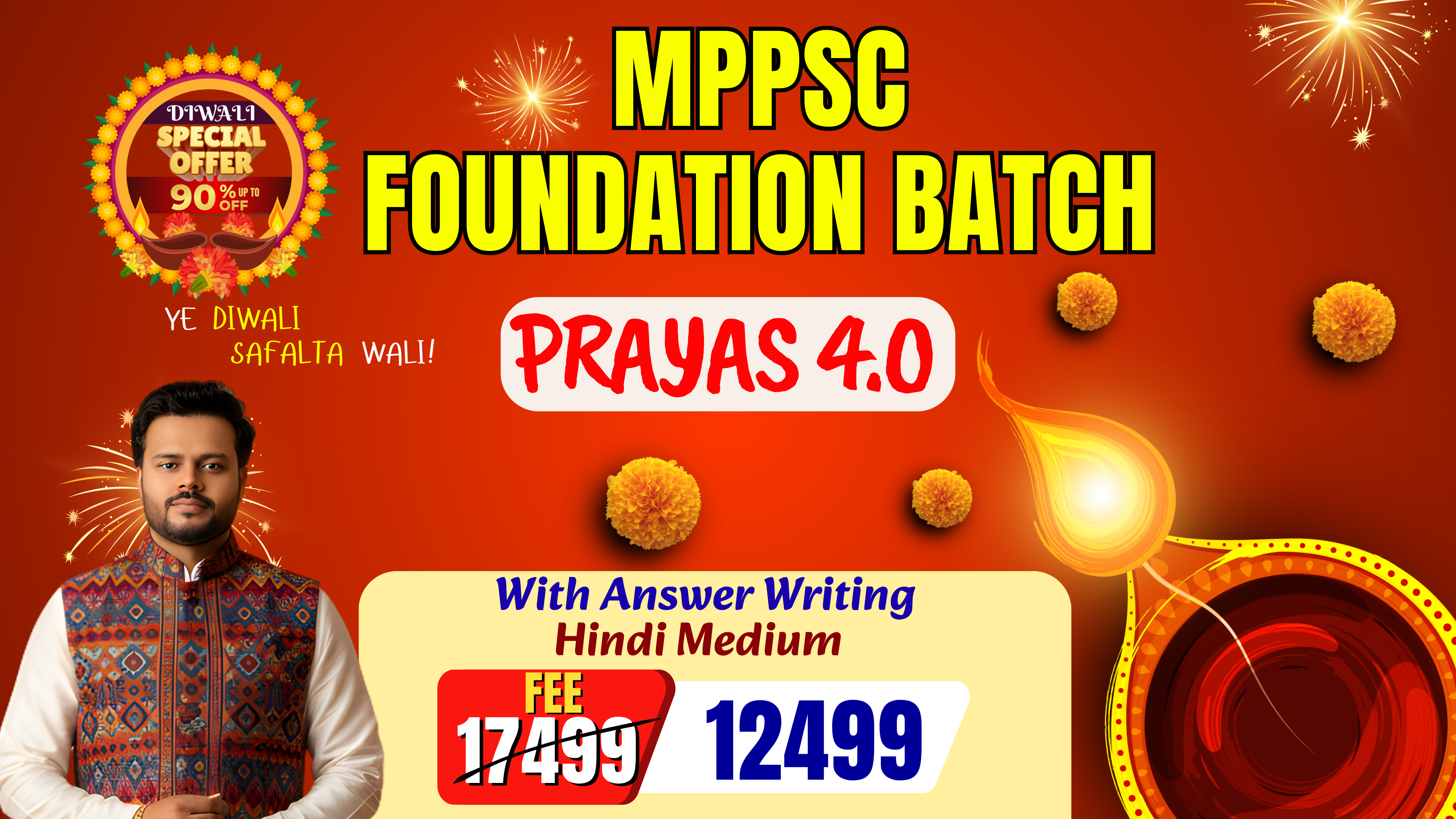 PRAYAS 4.O Batch (With Answer Writing ) | Hindi Medium