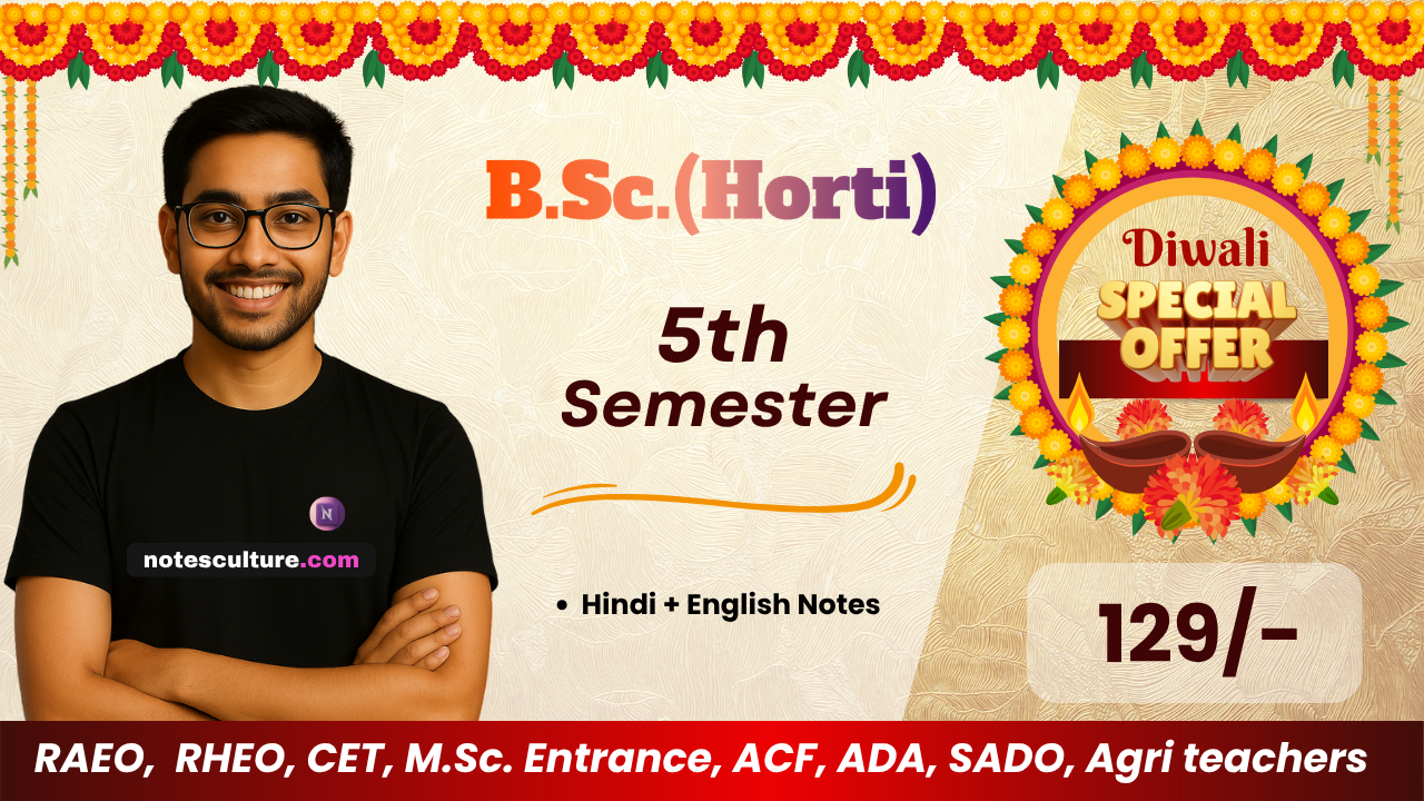 #5th Semester Horticulture