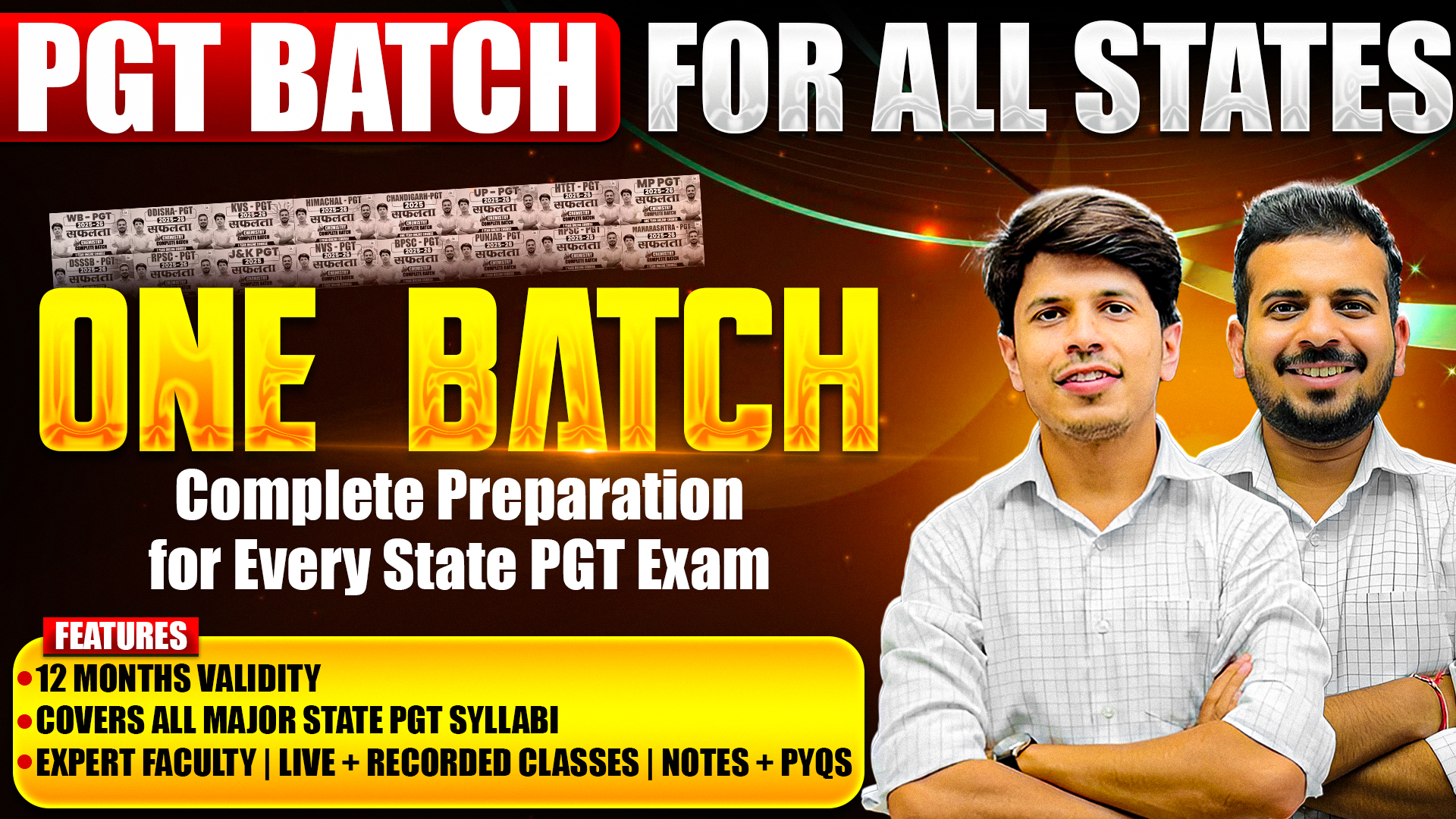  PGT BATCH FOR ALL STATES  