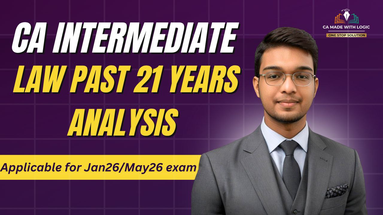 CA Inter Company Law Past 21 years QA points analysis | Jan 26/May 26 exam | 80% paper prediction. 