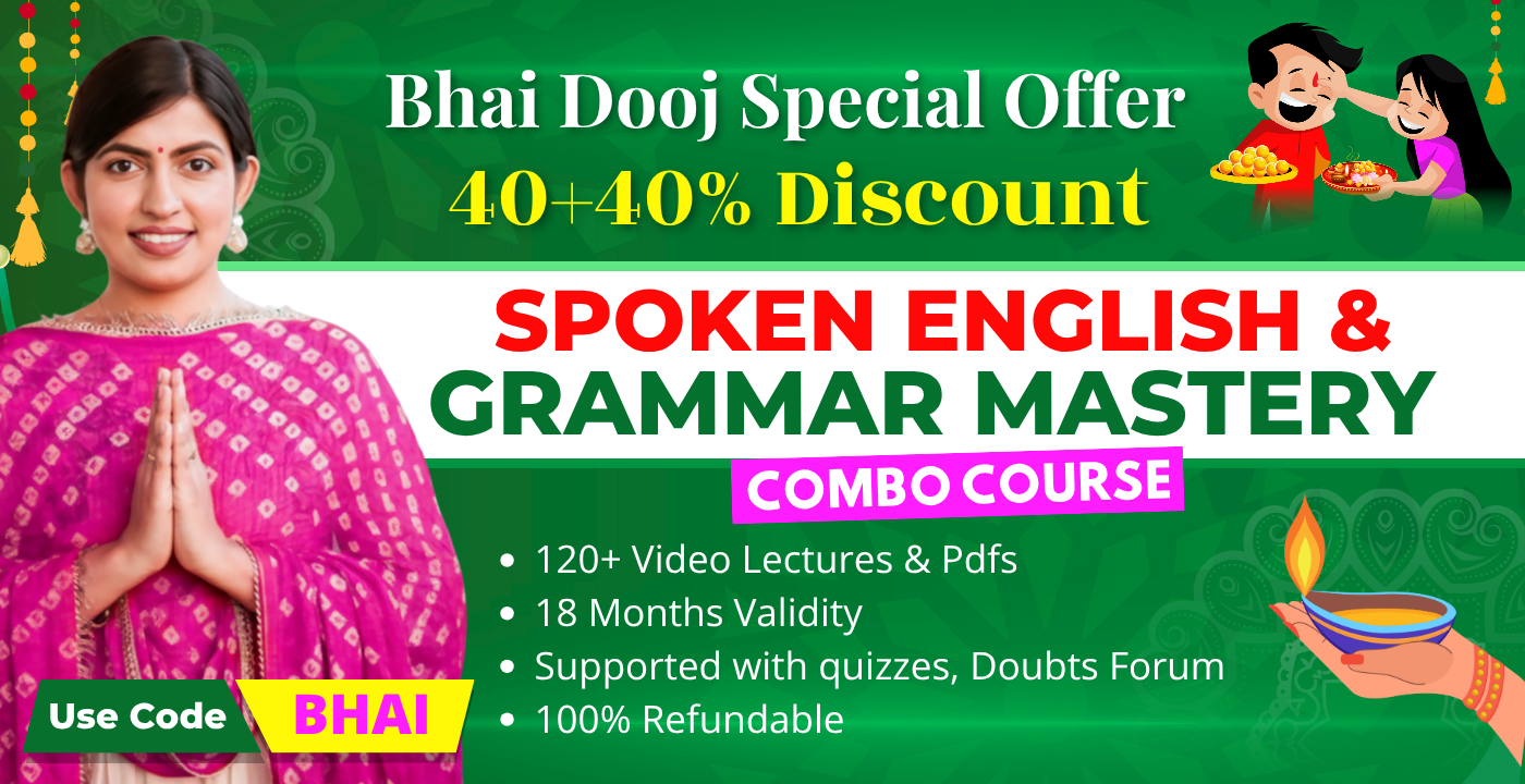 Spoken English & Grammar Mastery (R3-Combo Course)