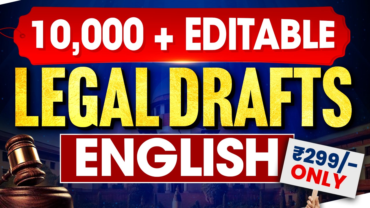 LEGAL DRAFTS ( ENGLISH) 