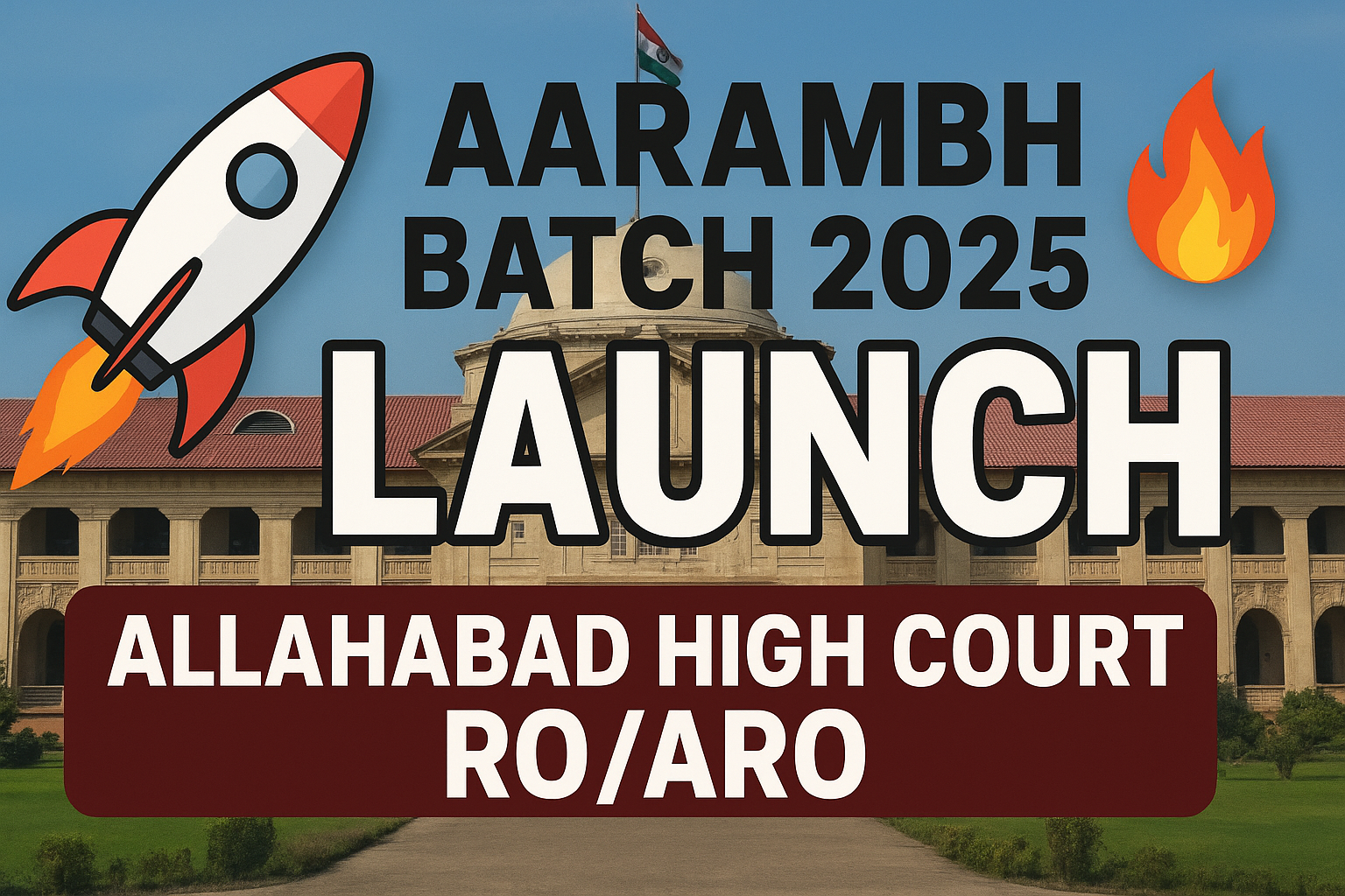 Aarambh Batch Allahabad High Court RO/ARO 2025