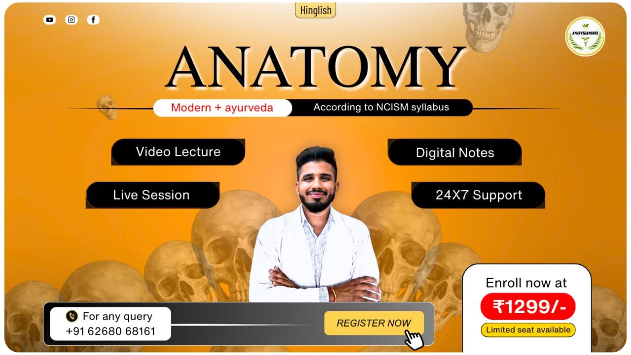 Anatomy - Ayurved + Modern