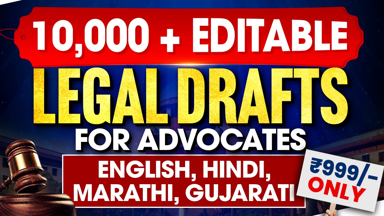 10,000 LEGAL DRAFTS (ENGLISH, HINDI, MARATHI, GUJARATI
