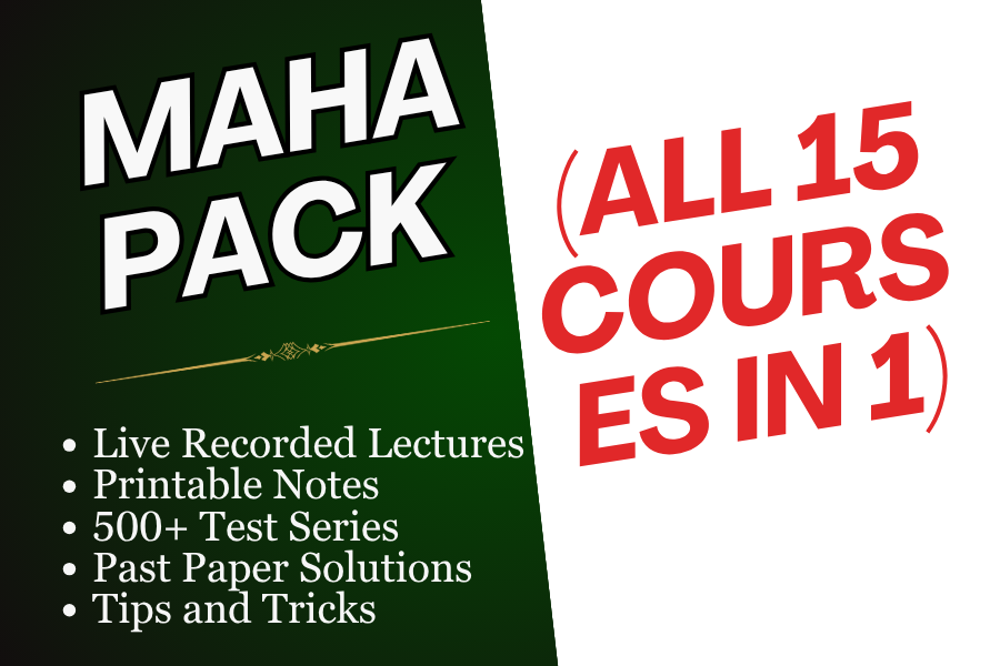 MAHA PACK (All 15 Courses in 1)