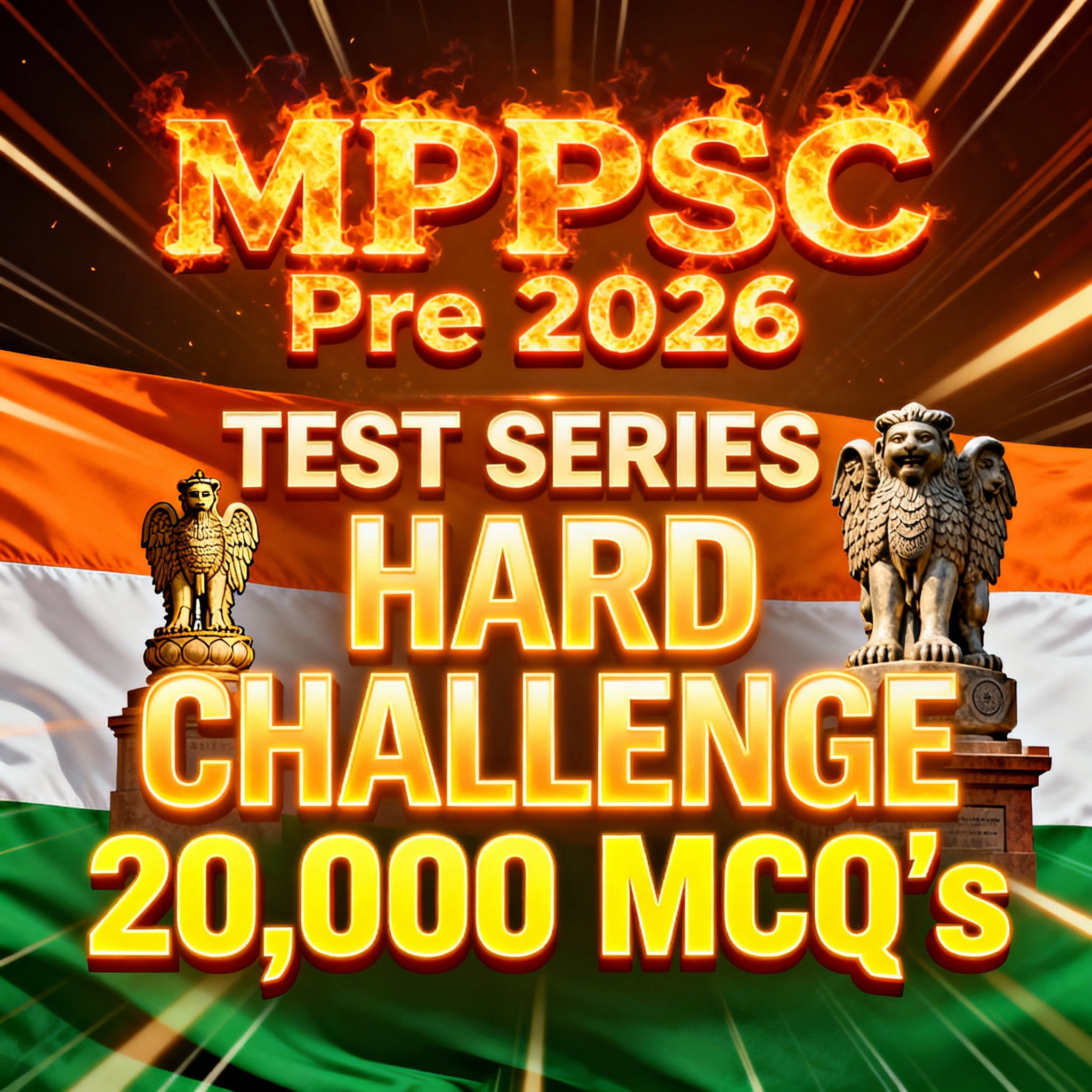 MPPSC Pre 2026 Test Series ( Hard Challenge)