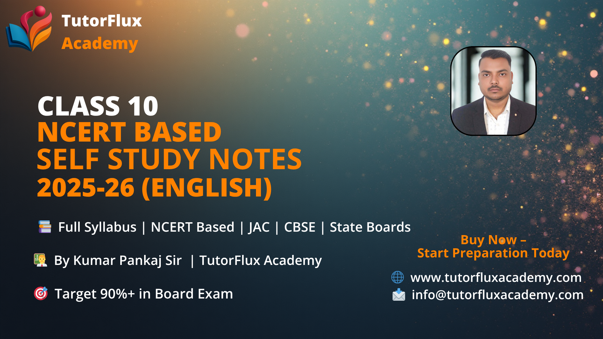 Class 10 Self Study Notes For English Medium | NCERT Full Syllabus | Kumar Pankaj Sir