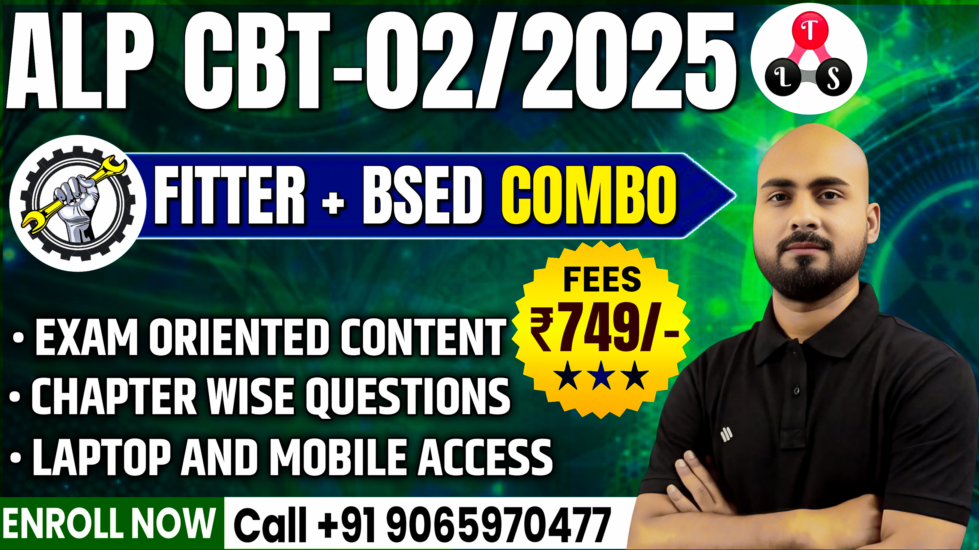 RRB ALP CBT-02 | FITTER TRADE + BSED COMBO