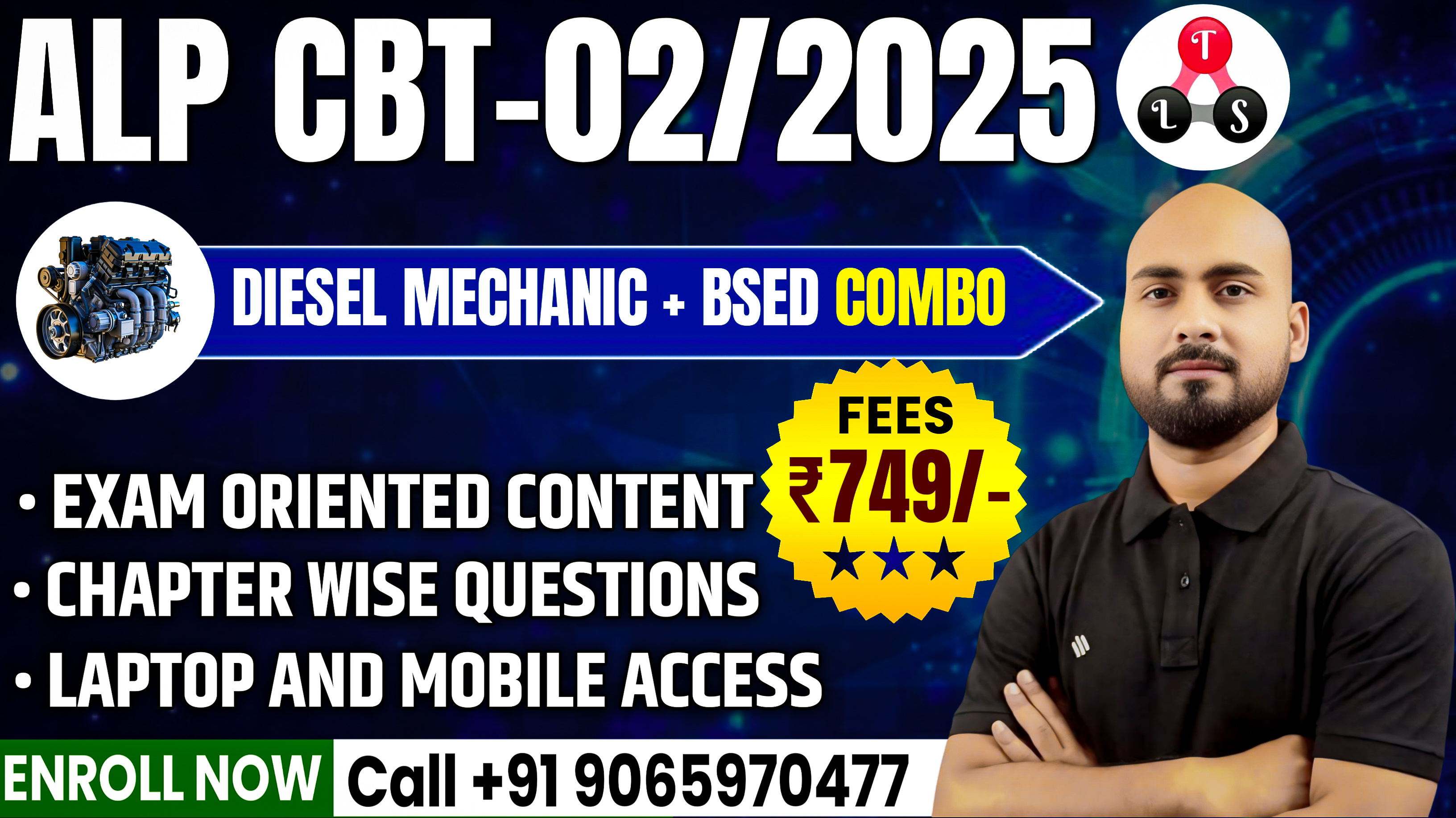 RRB ALP CBT-02 | DIESEL MECHANIC + BSED COMBO