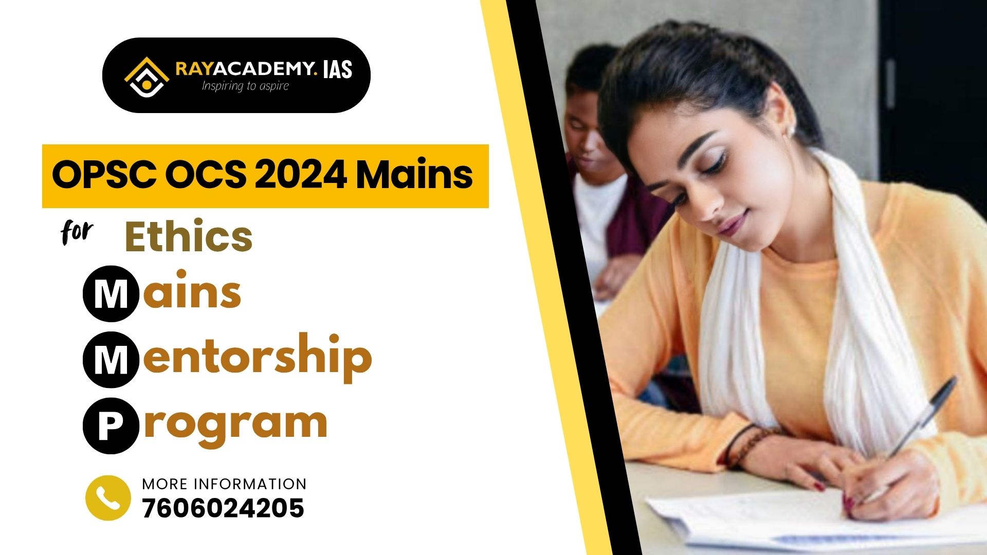 Ethics Mains Mentorship Program MMP OCS 2024