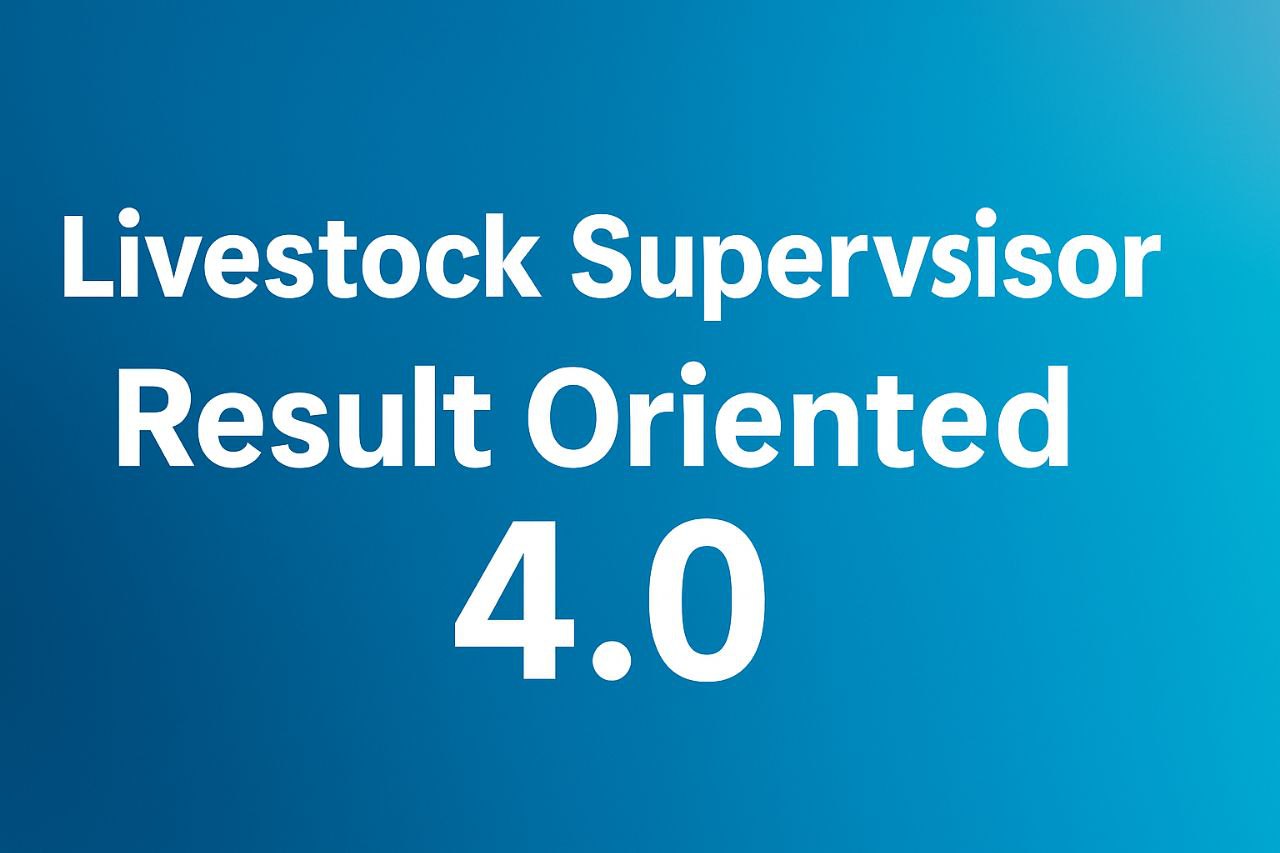 पशुधन पर्यवेक्षक result oriented  4.0  batch
