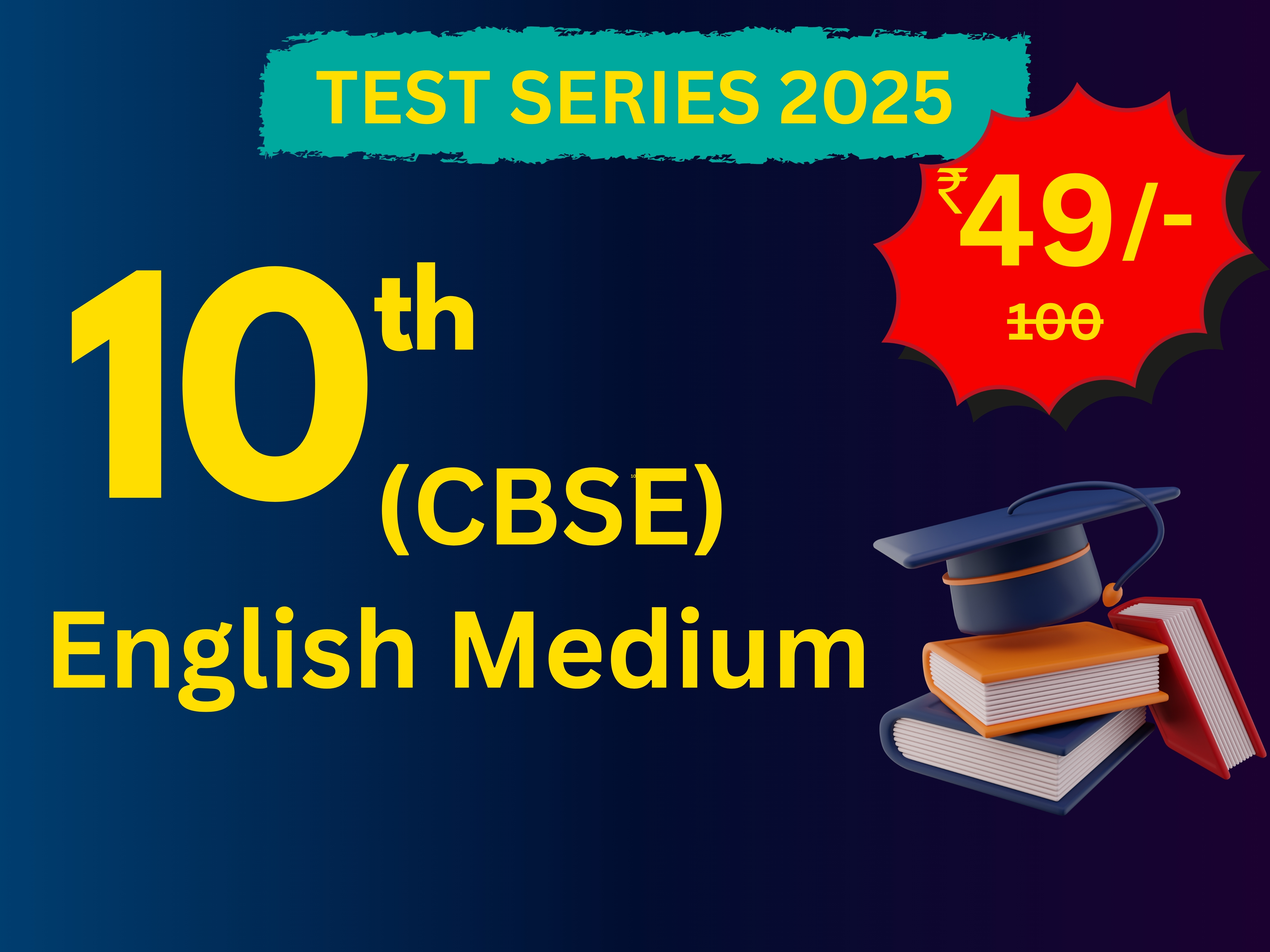 NISSANsh Test Series 2025 - 26 Class - 10th CBSE English Medium