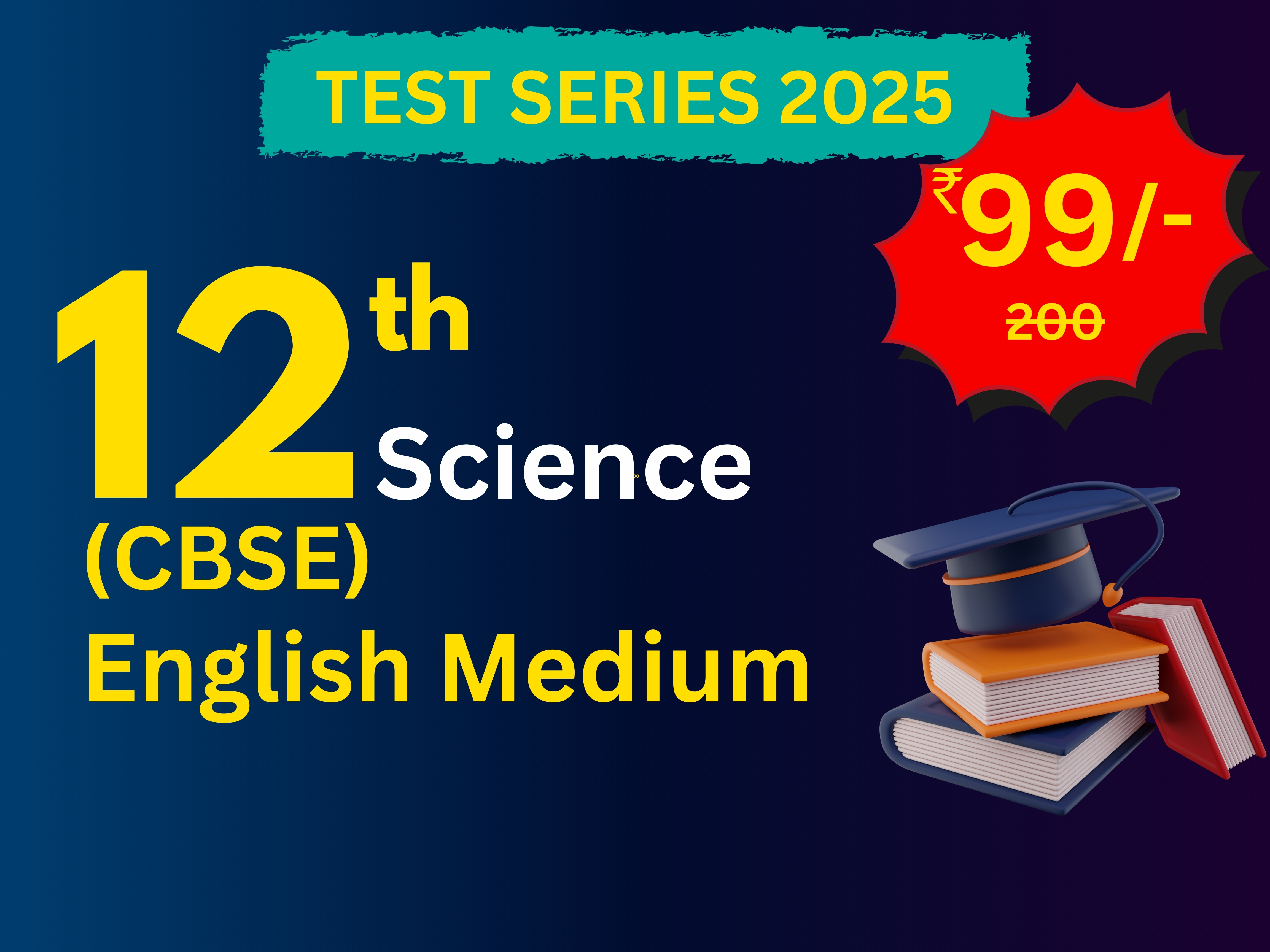 NISSANsh Test Series 2025 - 26 Class - 12th CBSE Science + Mathematic English Medium