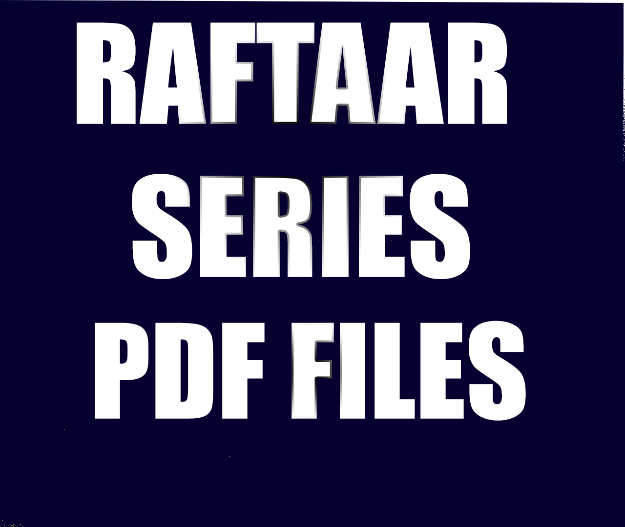 RAFTAAR SERIES RAILWAY 