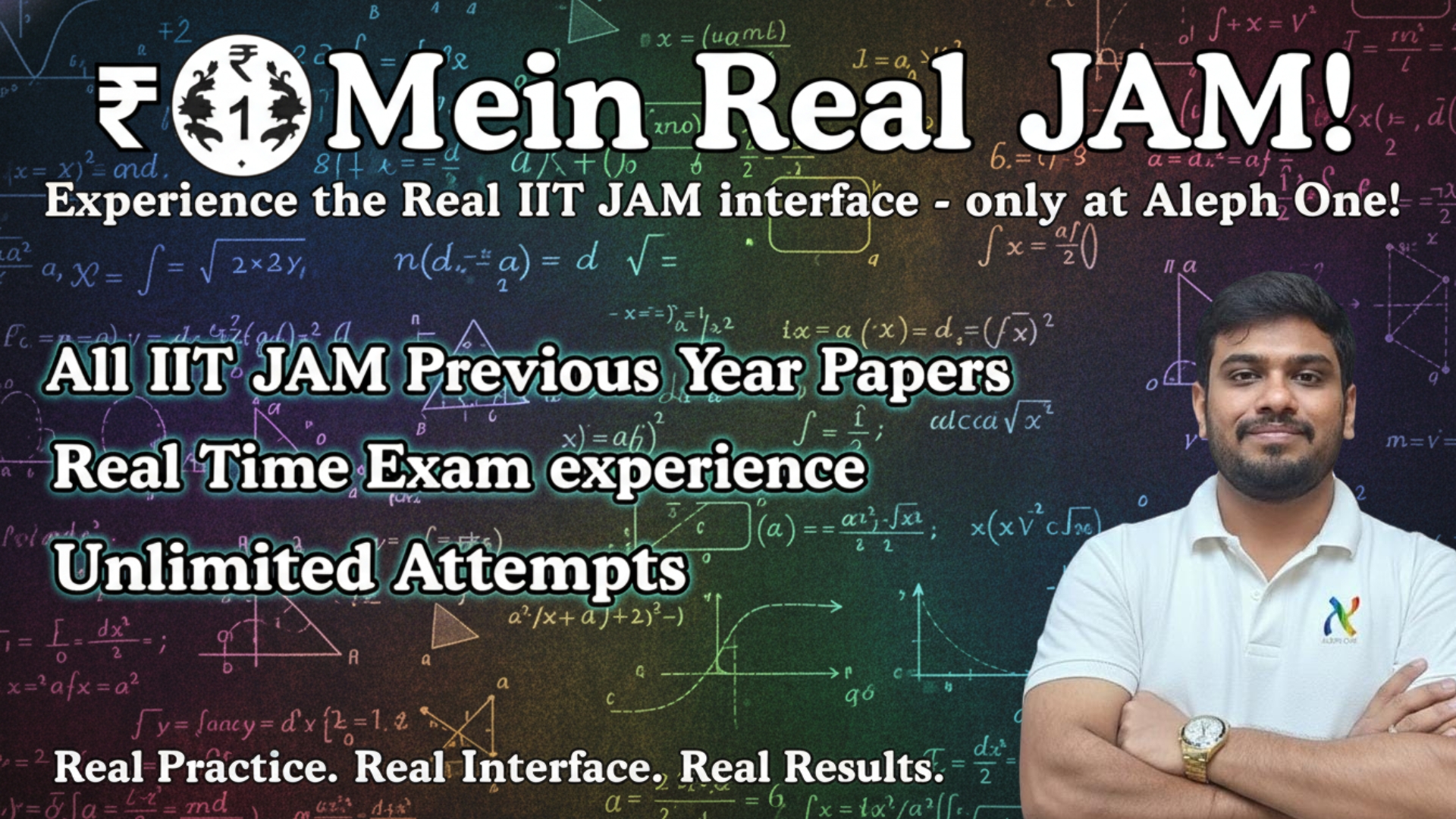 IIT JAM Previous Papers ( 2015 - 2025)  at ₹1!