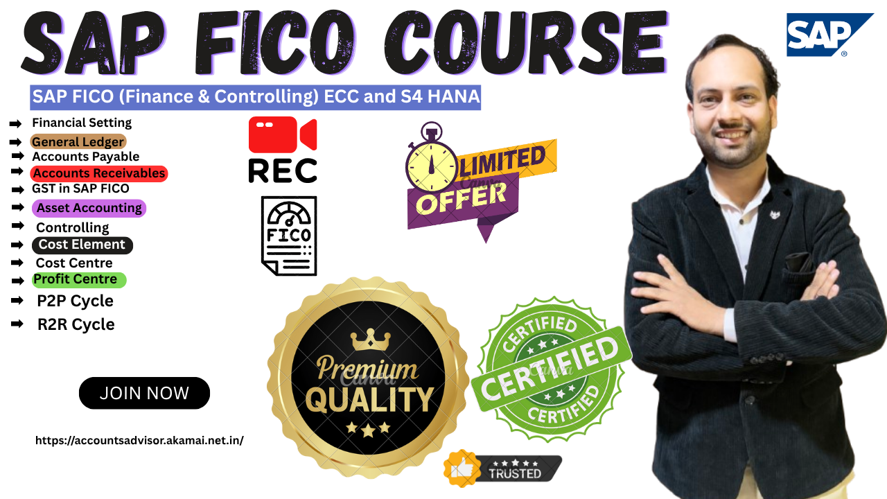 SAP FICO Recorded  Course (Basic to Advance)