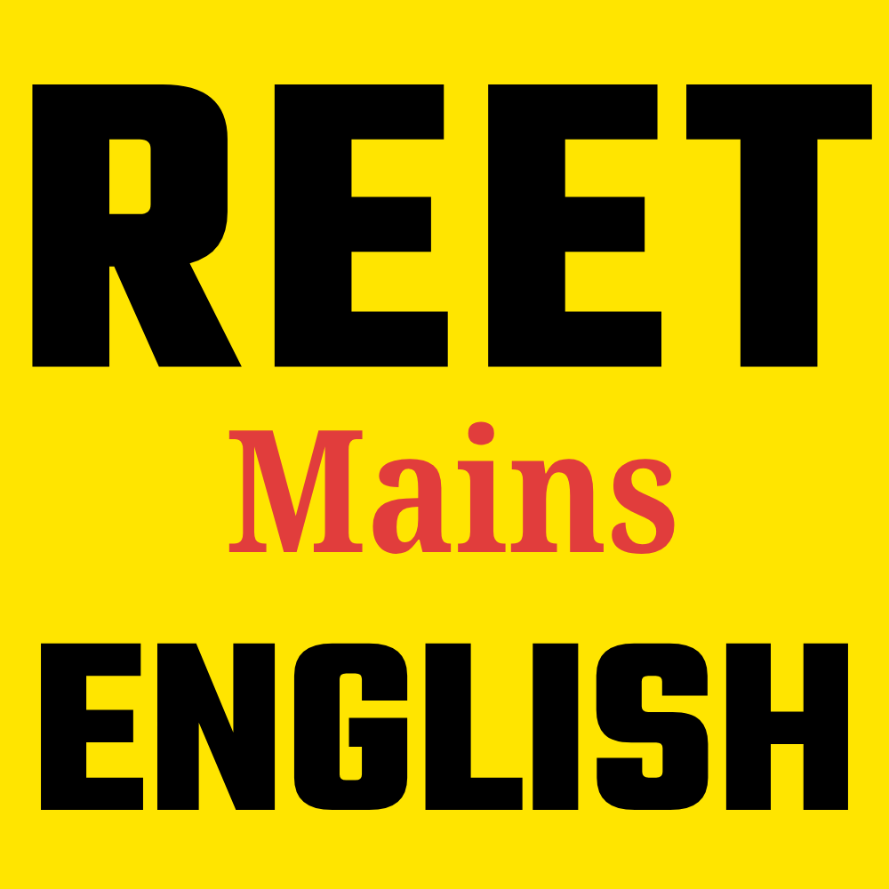 REET MAINS L-2 ENGLISH (कक्षा 6-8 )