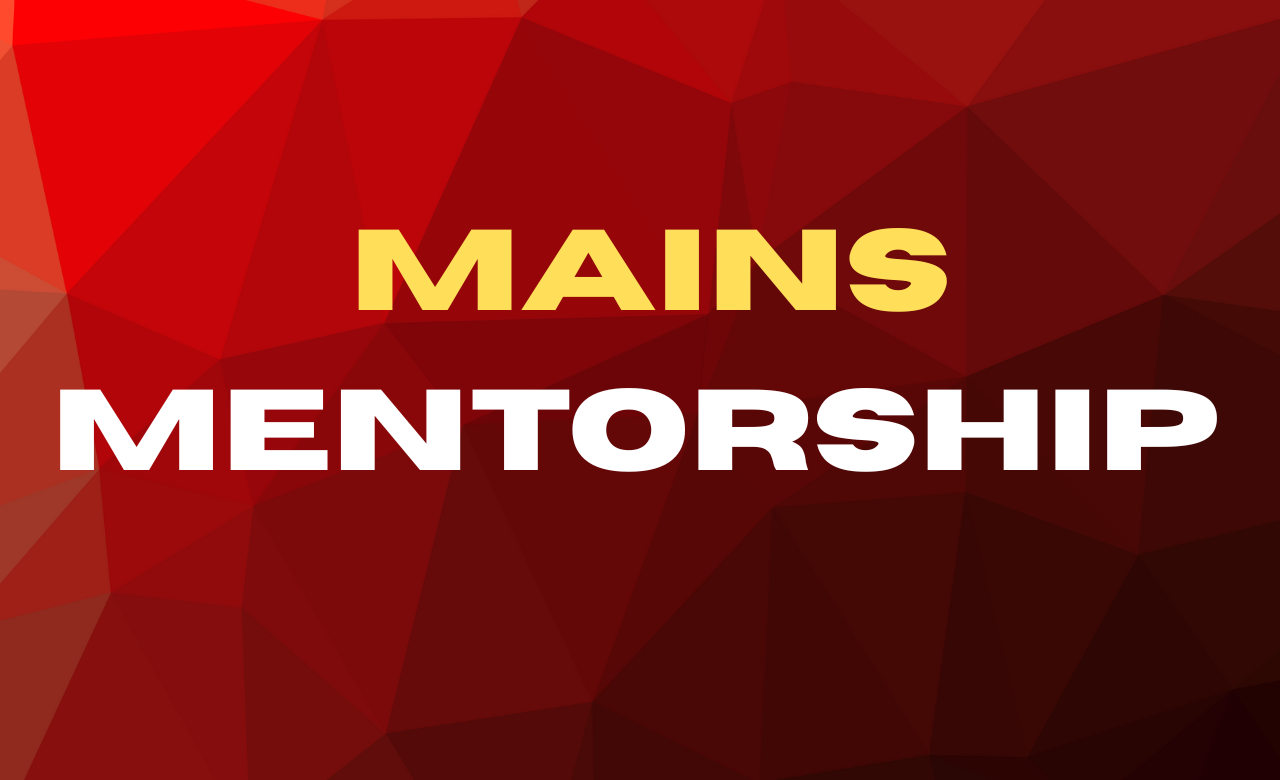 MPPSC MAINS MENTORSHIP PROGRAM