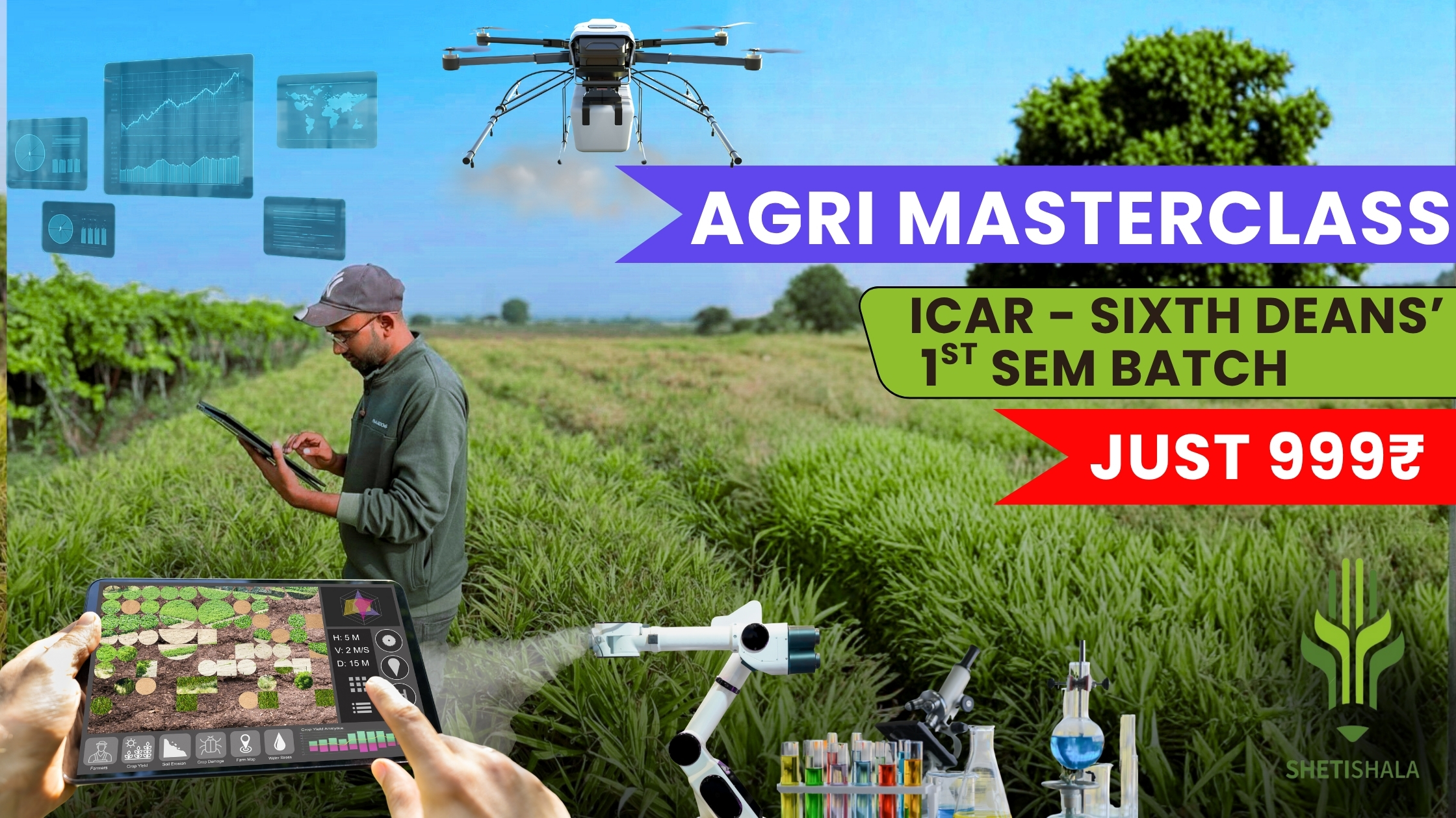 AgriMasterclass: 1st year Learning Course by Shetishala