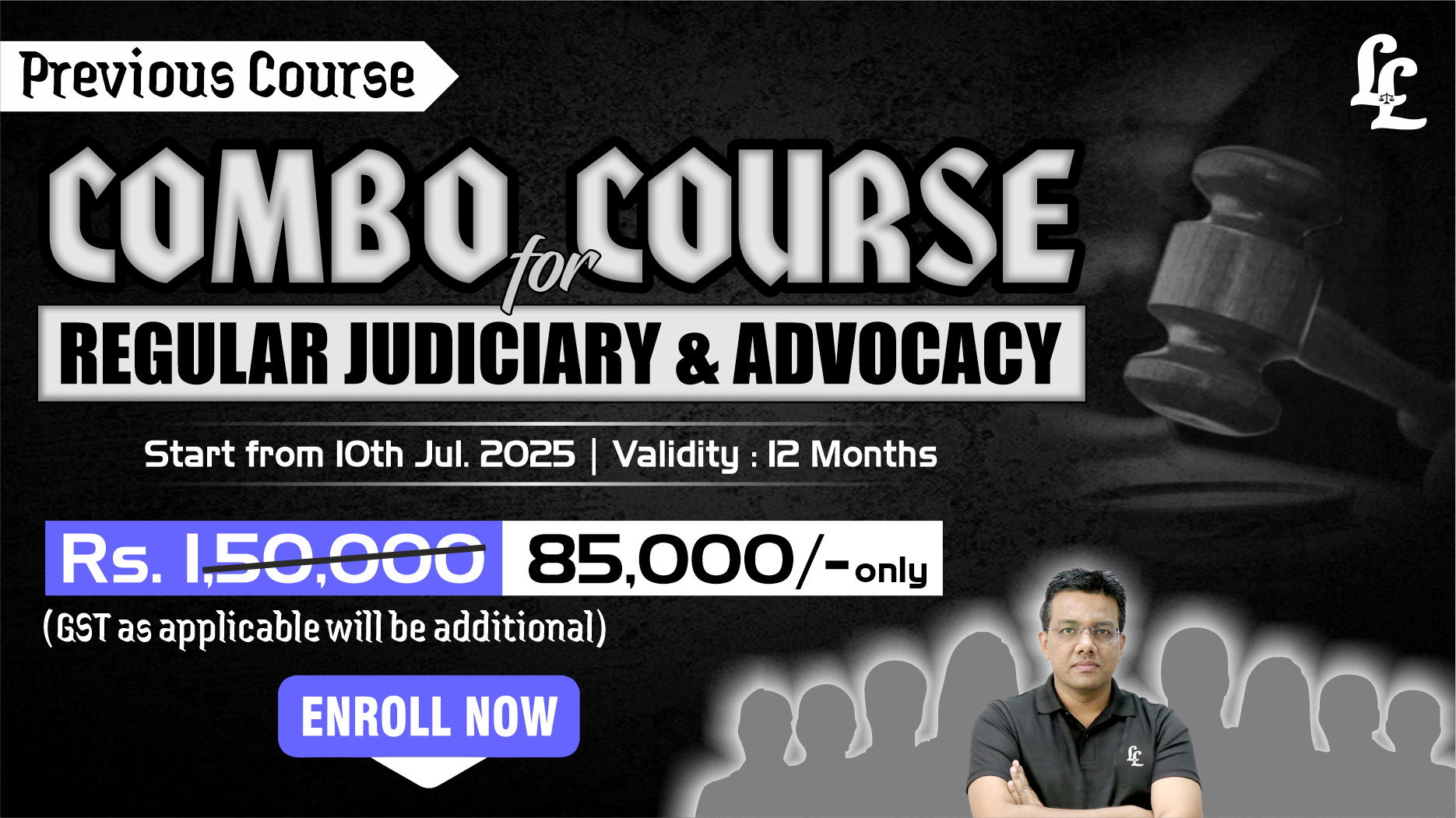 Combo Course for Regular Classes - Judiciary | Advocacy | UGC NET/JRF