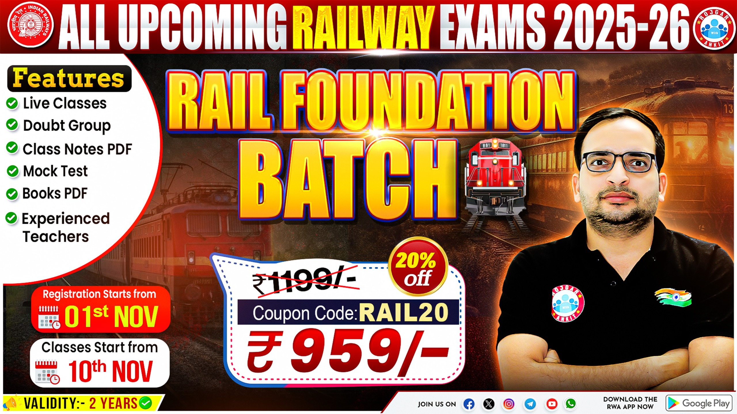Rail Foundation Batch 2025-26