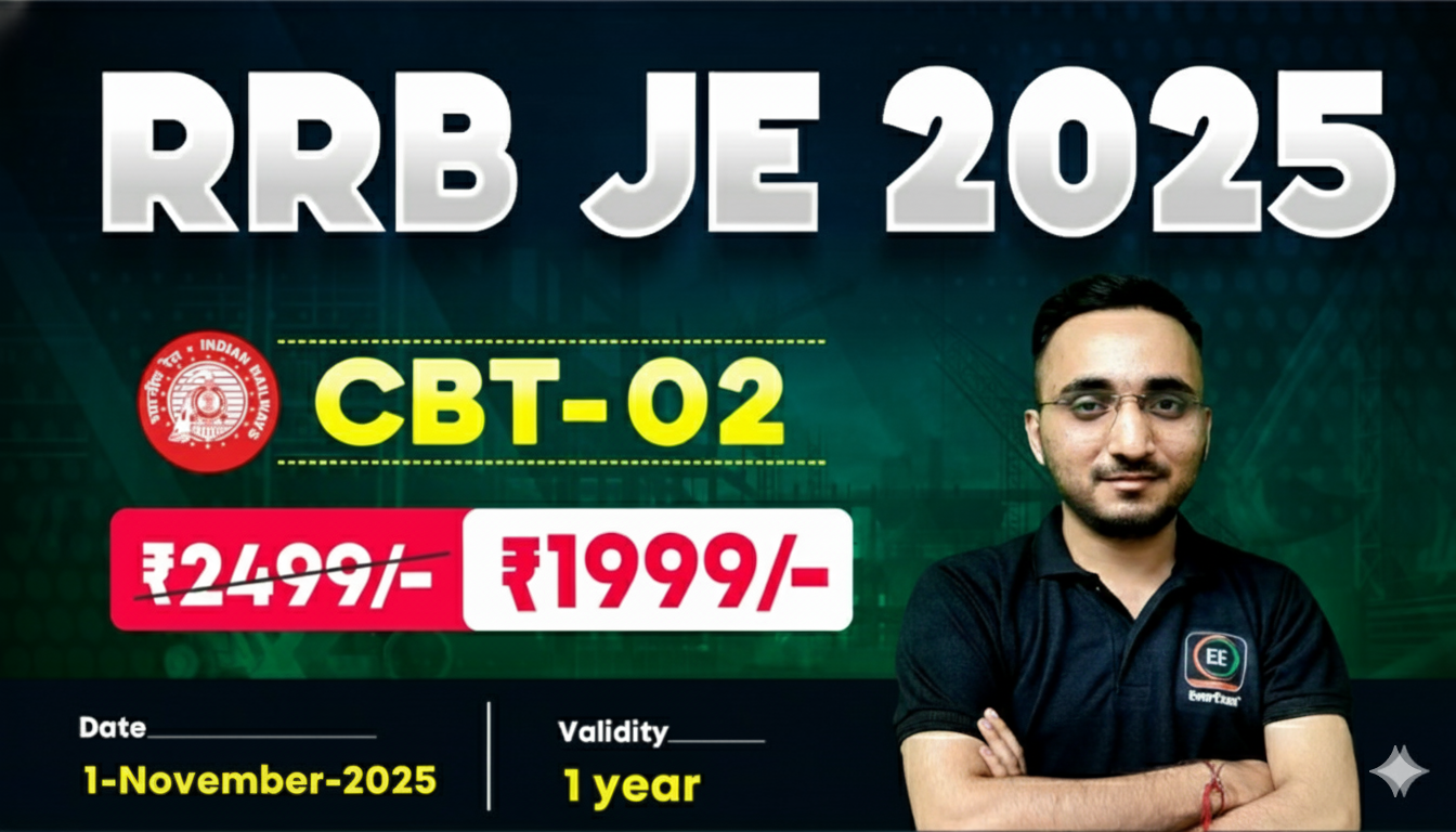 RRB JE  CBT-02 foundation Batch*