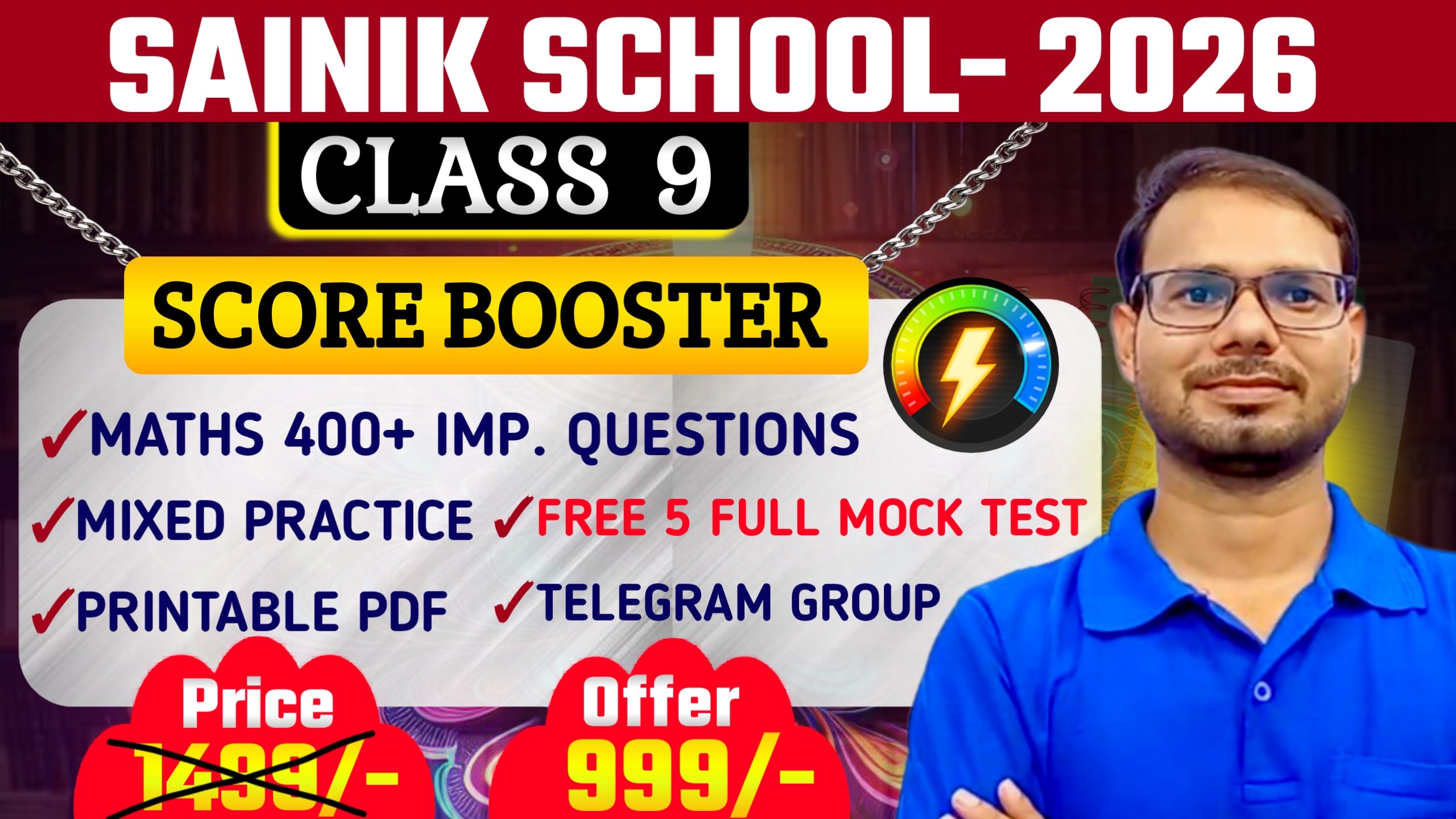 2026 SAINIK CLASS 9 [Score Booster]