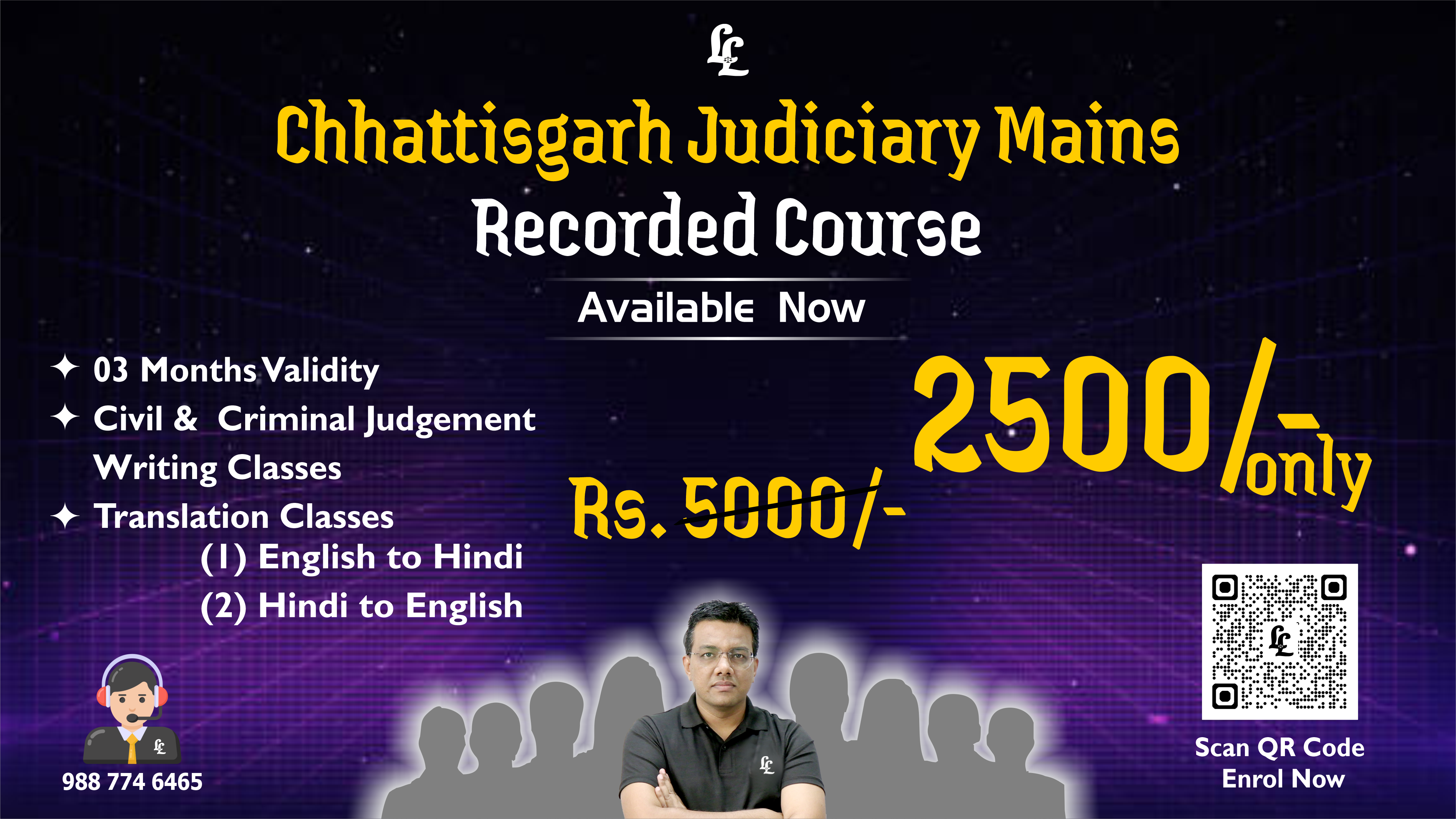 Chhattisgarh Judiciary Mains Recorded Course 