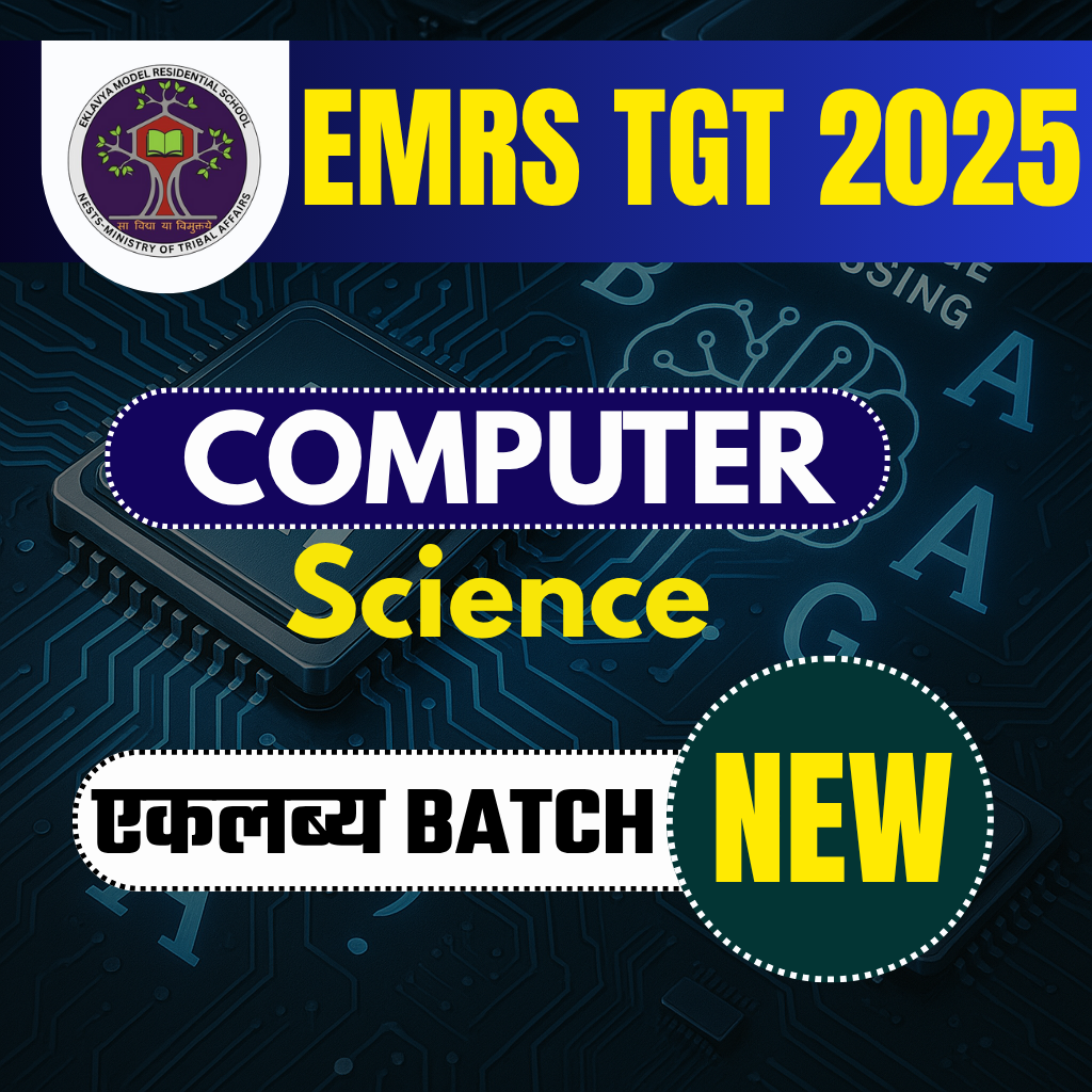 Ekalavya Batch | एकलब्य BATCH | EMRS ( TGT ) Computer Science Complete | Computer Sciene EMRS Exam Orianted Batch | Online Live Classes by Abhishek Sir Sir