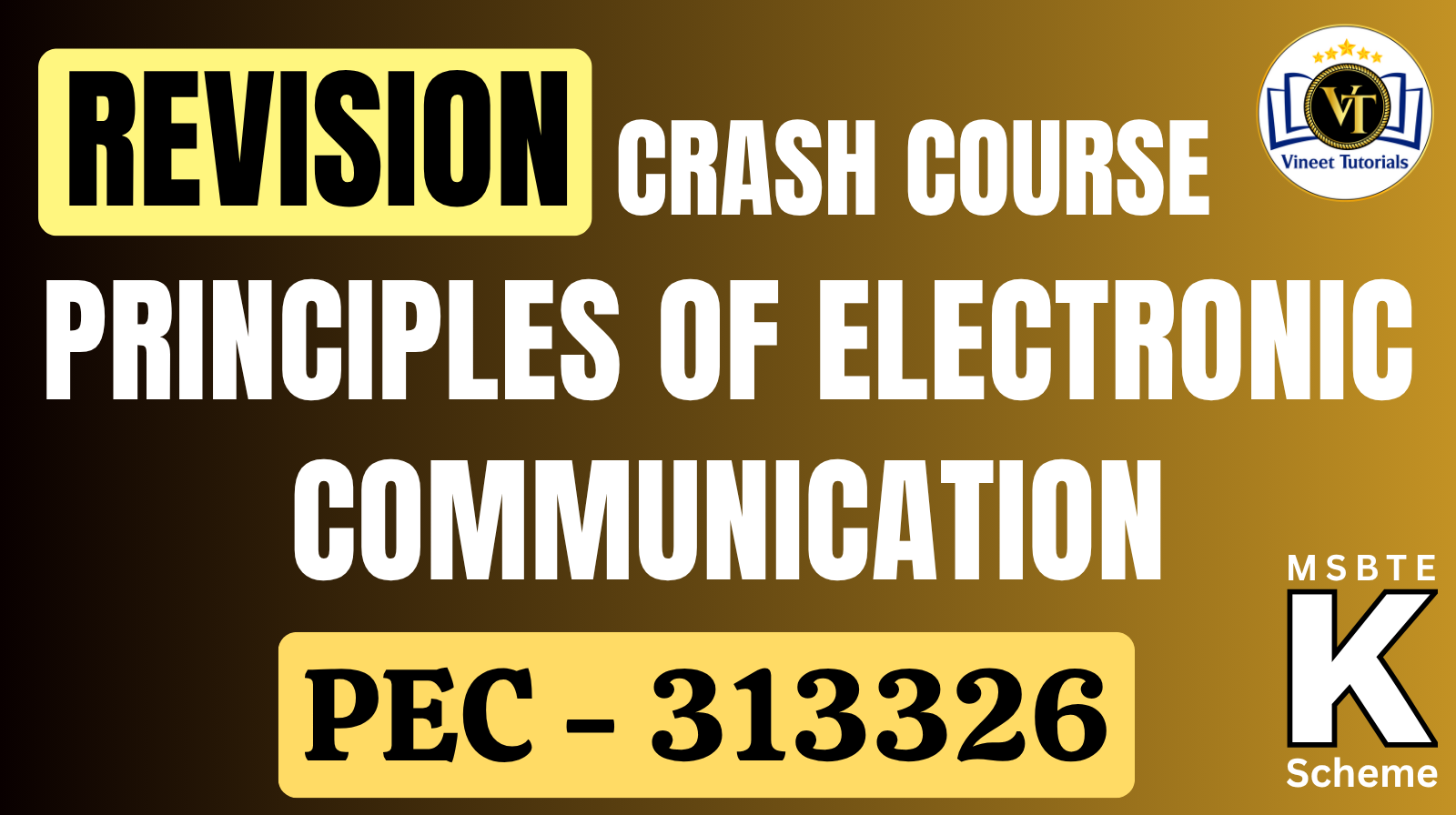 Crash Course - PEC (313326)