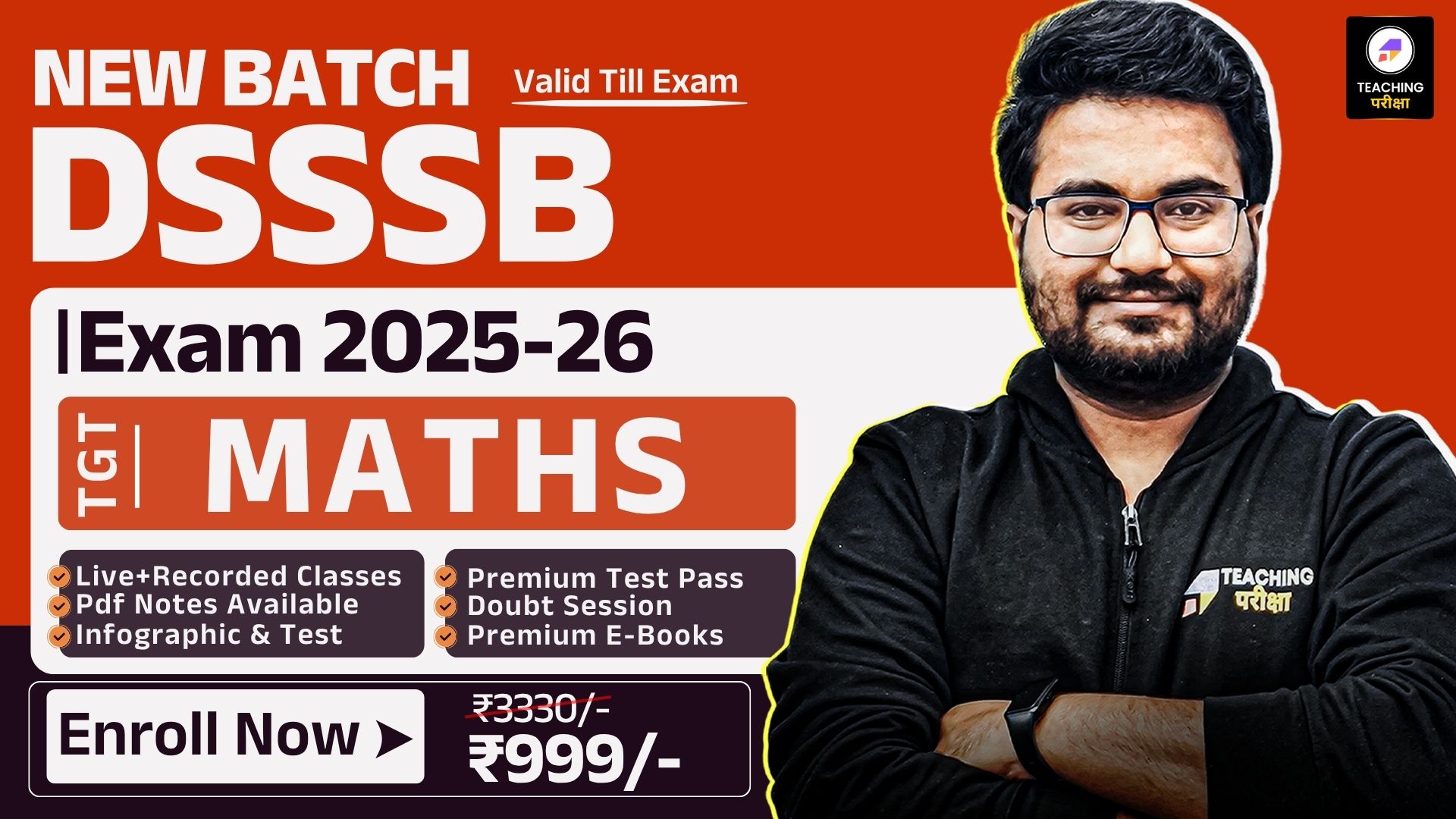 DSSSB TGT MATHS (2025-2026)