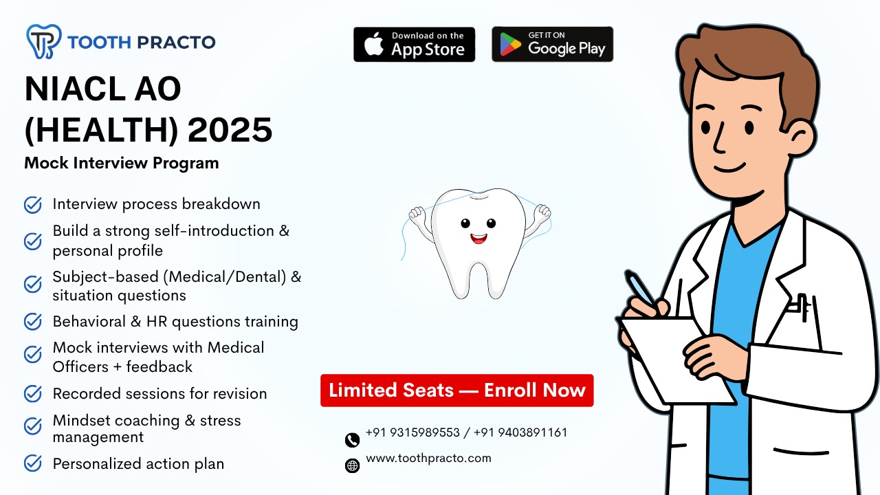 NIACL AO (Health) 2025 Mock Interview