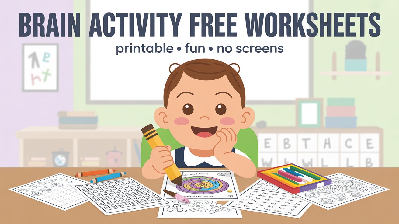 Brain Activity Free Worksheet