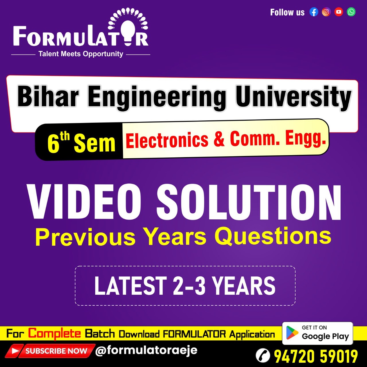 PYQ's 6th Sem. (ECE)