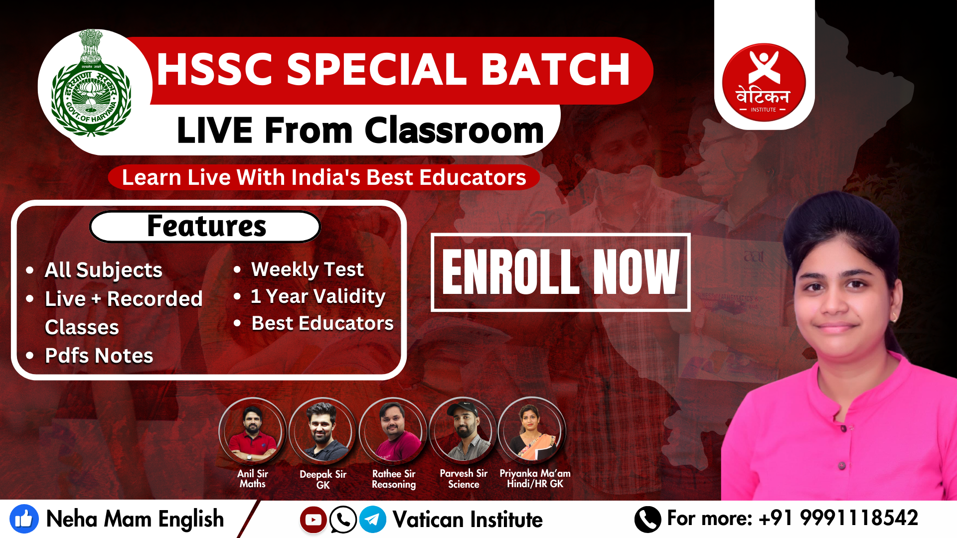 HSSC Special Live Batch